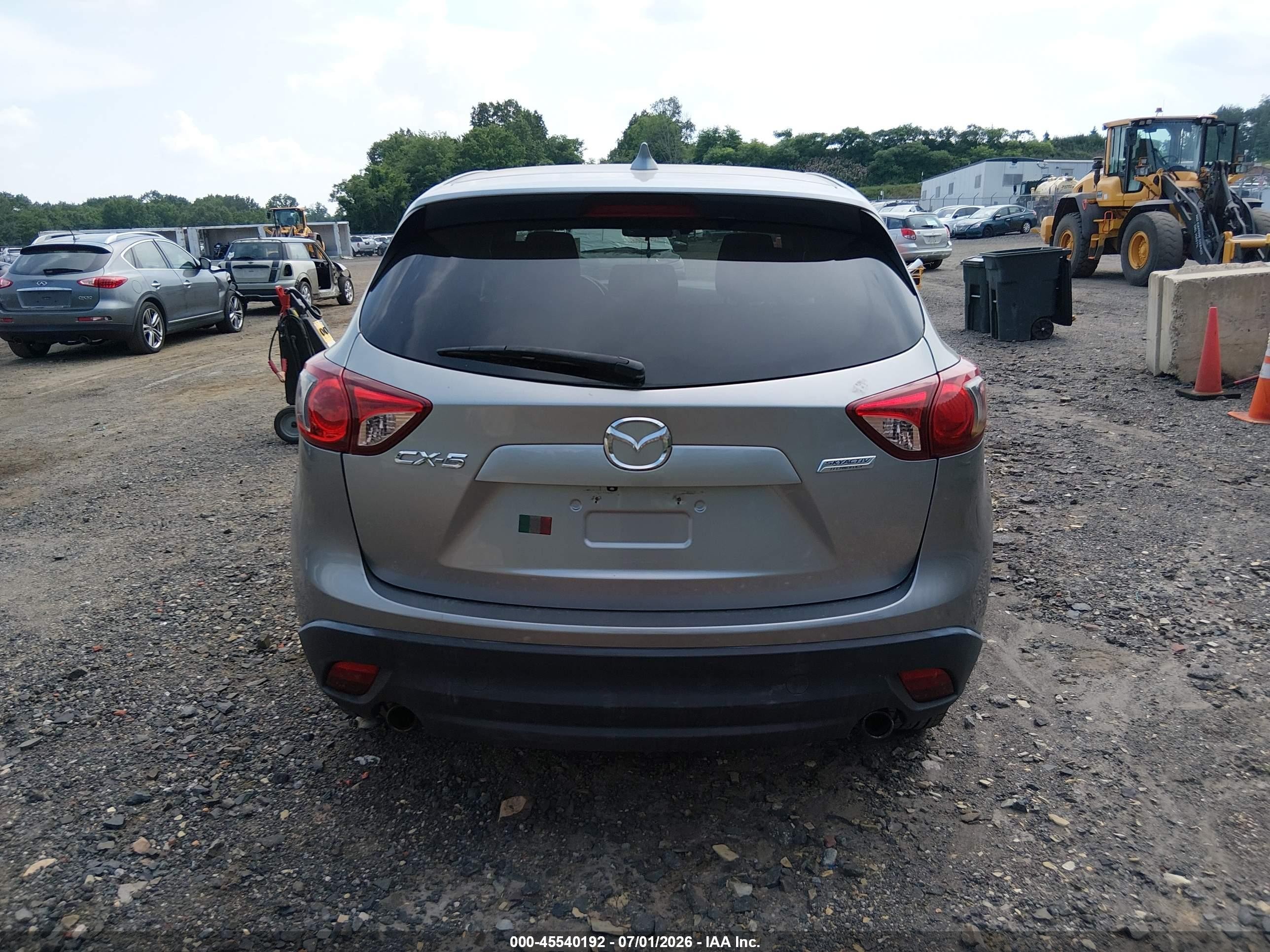 2014 Mazda Cx-5 Touring Серебряный vin: JM3KE2CY4E0335610