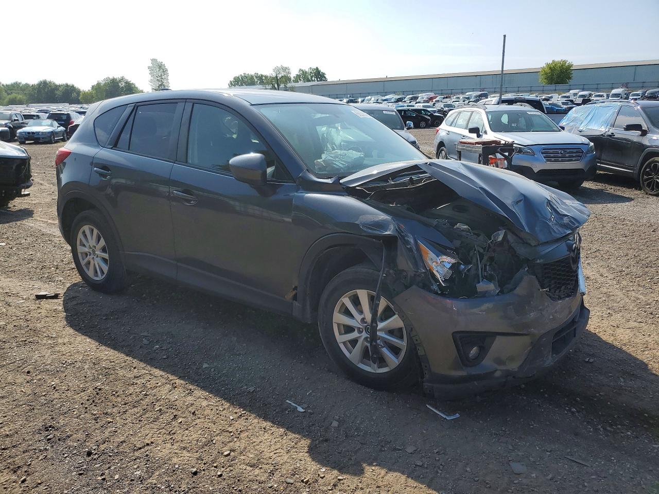 2014 Mazda Cx-5 Touring Gray vin: JM3KE2CY4E0360409