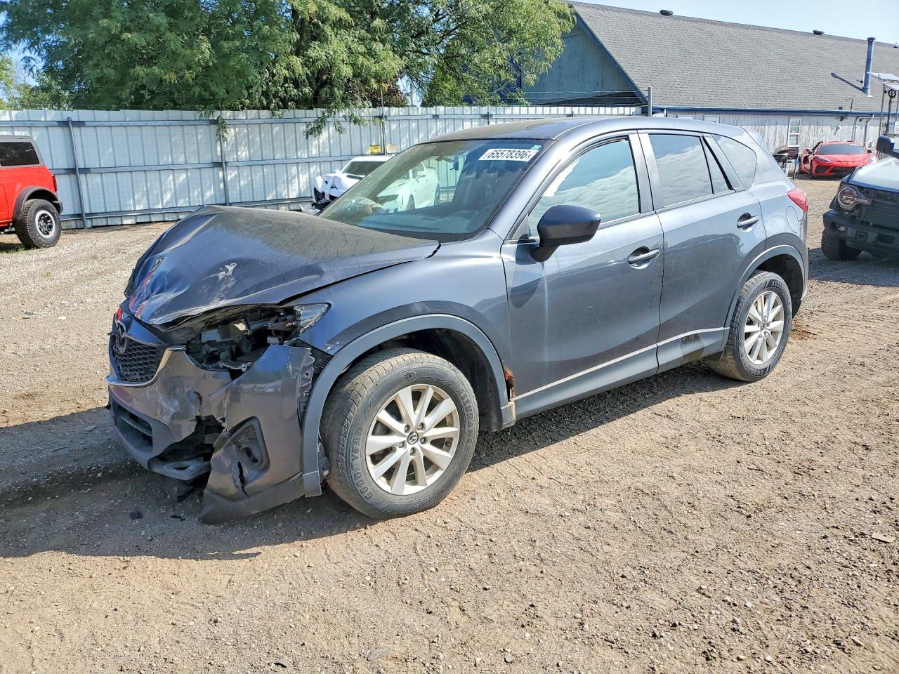 2014 Mazda Cx-5 Touring Gray vin: JM3KE2CY4E0360409