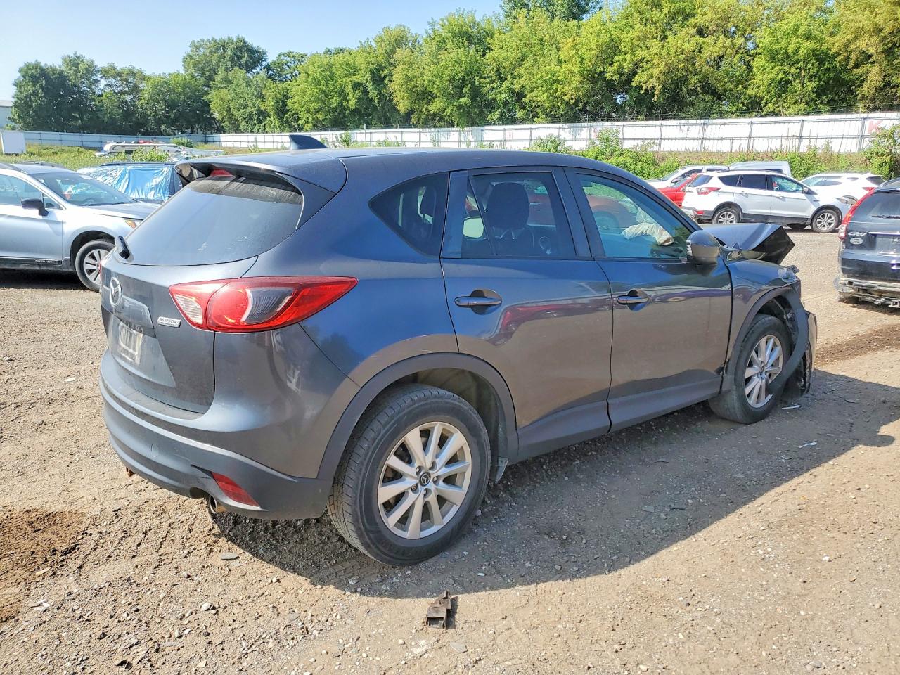 2014 Mazda Cx-5 Touring Gray vin: JM3KE2CY4E0360409