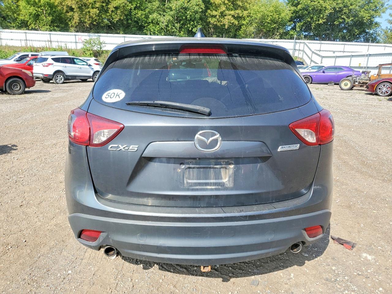 2014 Mazda Cx-5 Touring Gray vin: JM3KE2CY4E0360409