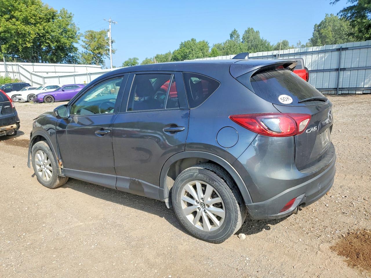 2014 Mazda Cx-5 Touring Gray vin: JM3KE2CY4E0360409
