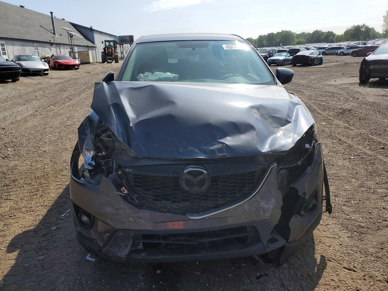 2014 Mazda Cx-5 Touring Gray vin: JM3KE2CY4E0360409