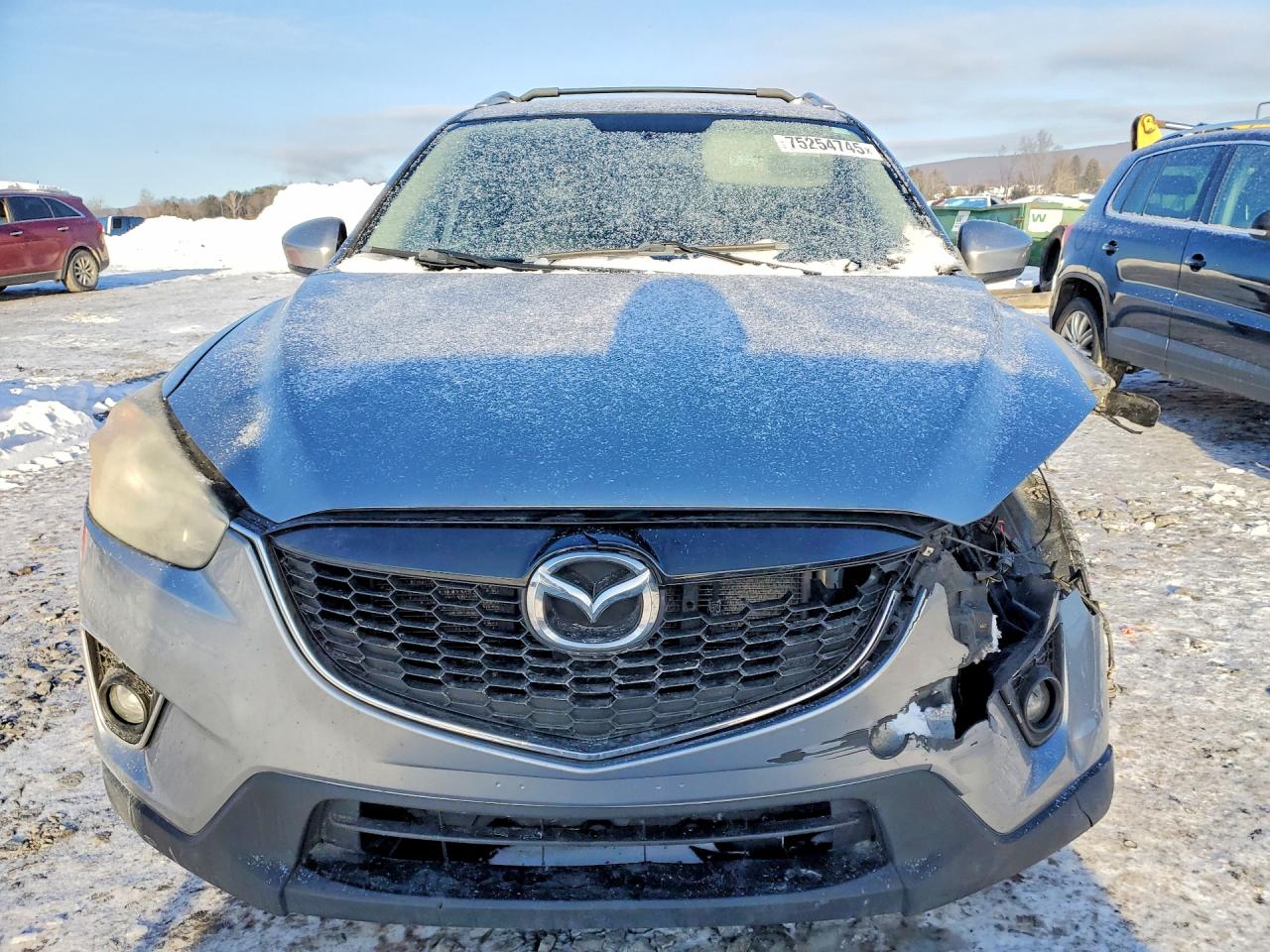 2014 Mazda Cx-5 Touring Серебряный vin: JM3KE2CY4E0371412