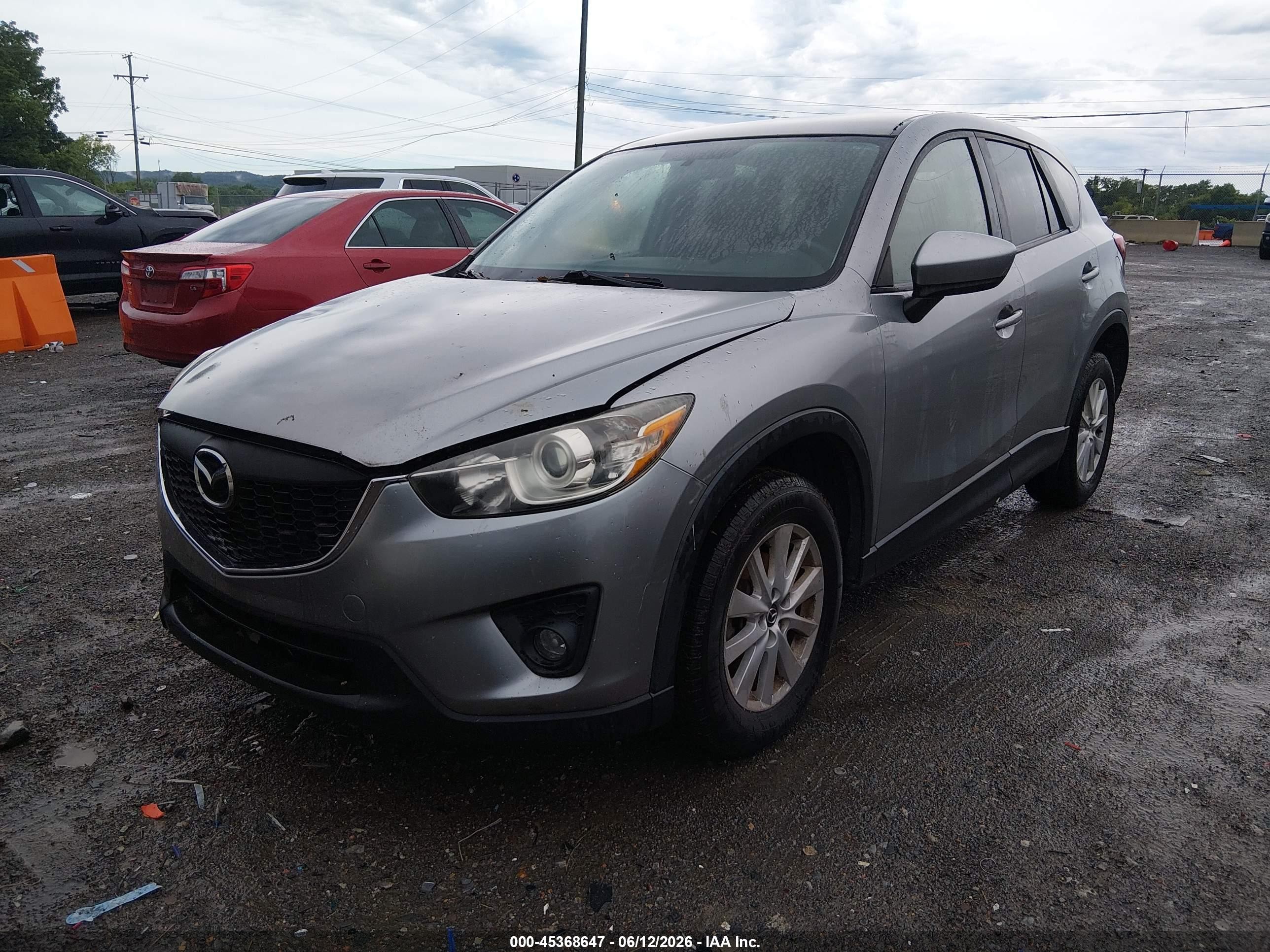 2014 Mazda Cx-5 Touring Серый vin: JM3KE2CY4E0387383