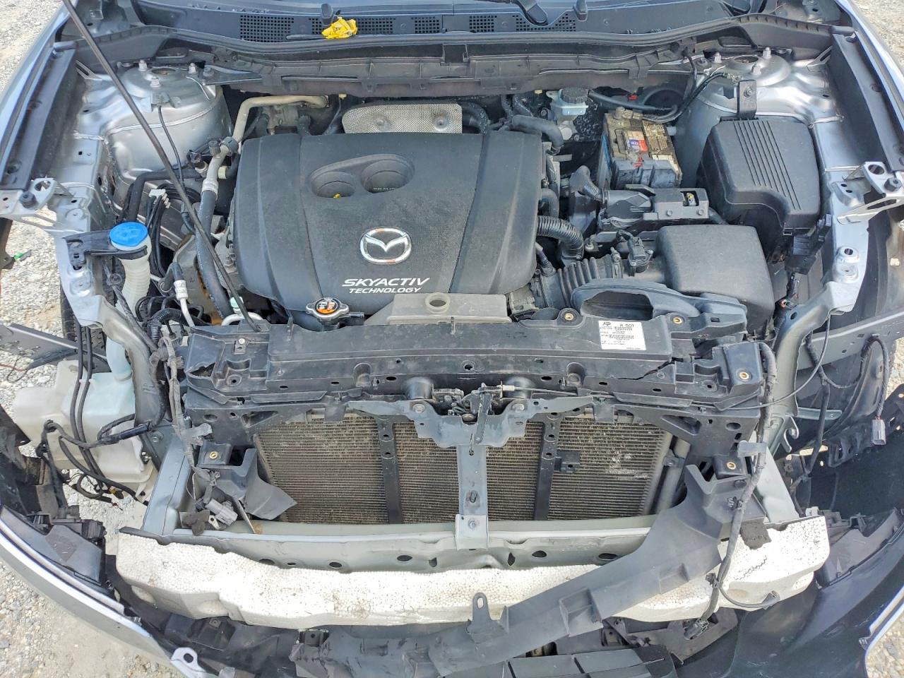 2014 Mazda Cx-5 Touring Gray vin: JM3KE2CY4E0397489