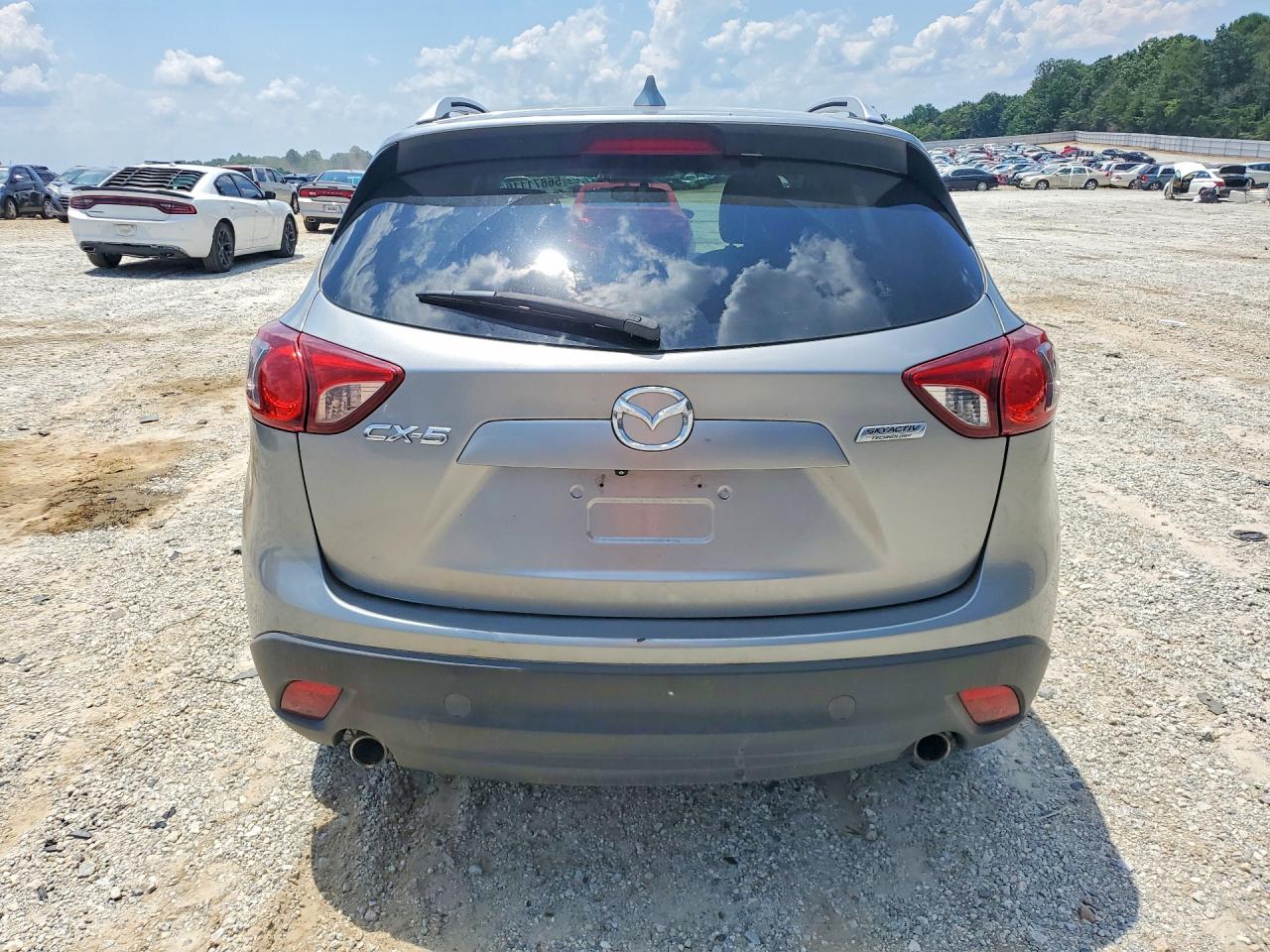 2014 Mazda Cx-5 Touring Gray vin: JM3KE2CY4E0397489