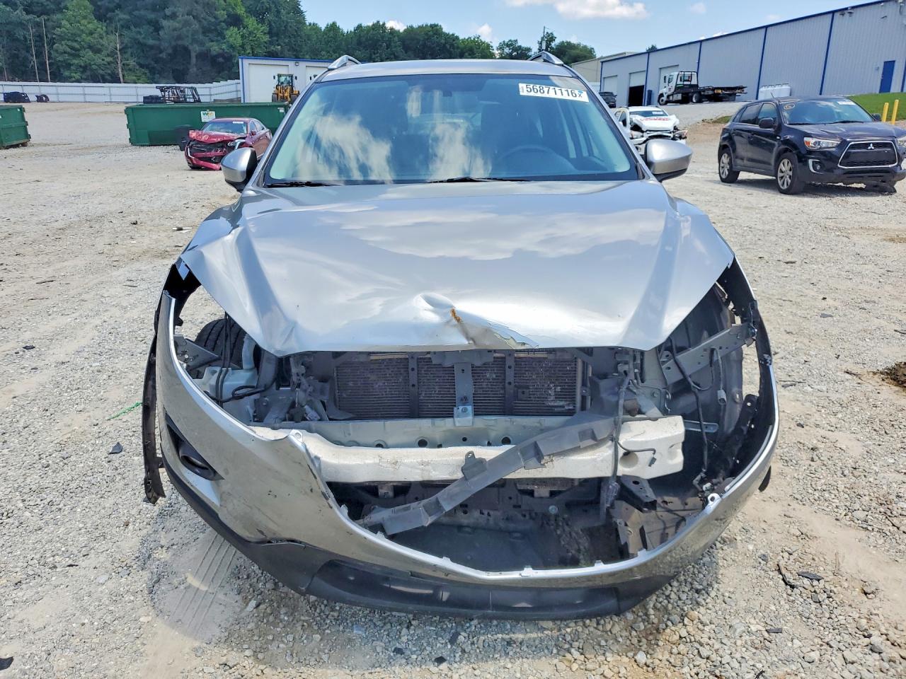 2014 Mazda Cx-5 Touring Gray vin: JM3KE2CY4E0397489