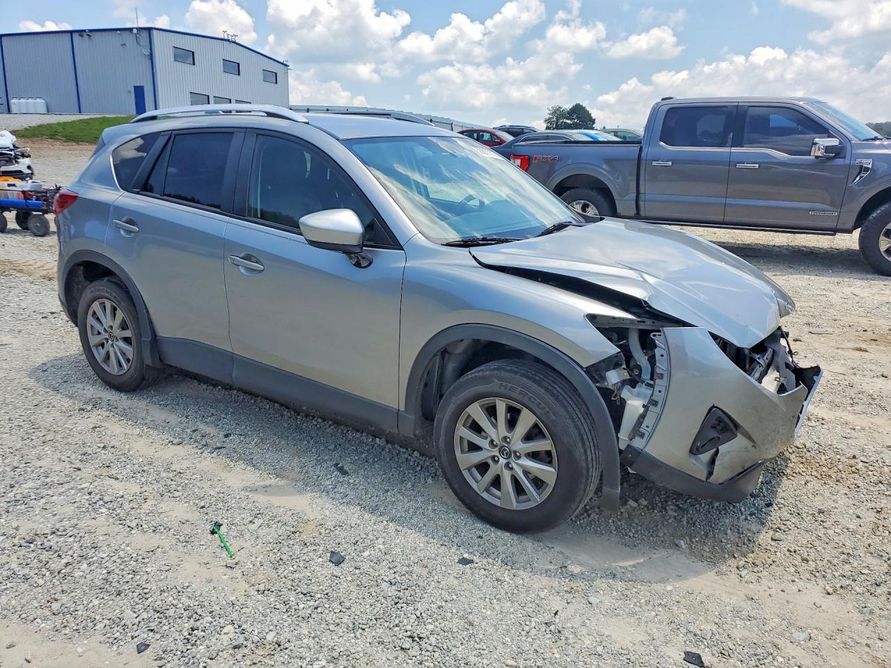 2014 Mazda Cx-5 Touring Gray vin: JM3KE2CY4E0397489