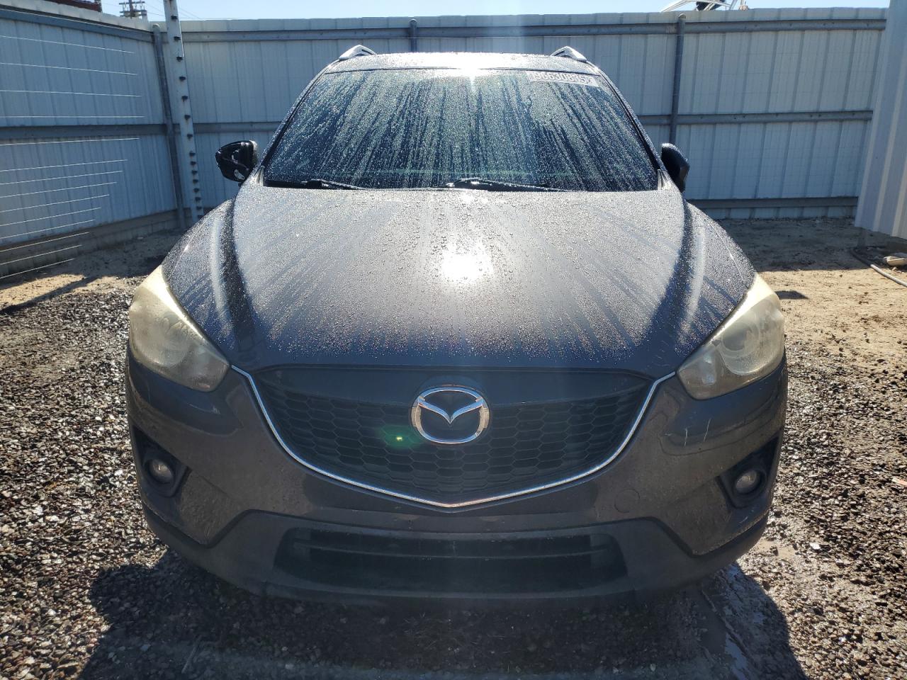 2014 Mazda Cx-5 Charcoal vin: JM3KE2CY4E0414386 Damage: Left Head Lamp, Faded, Repair Required