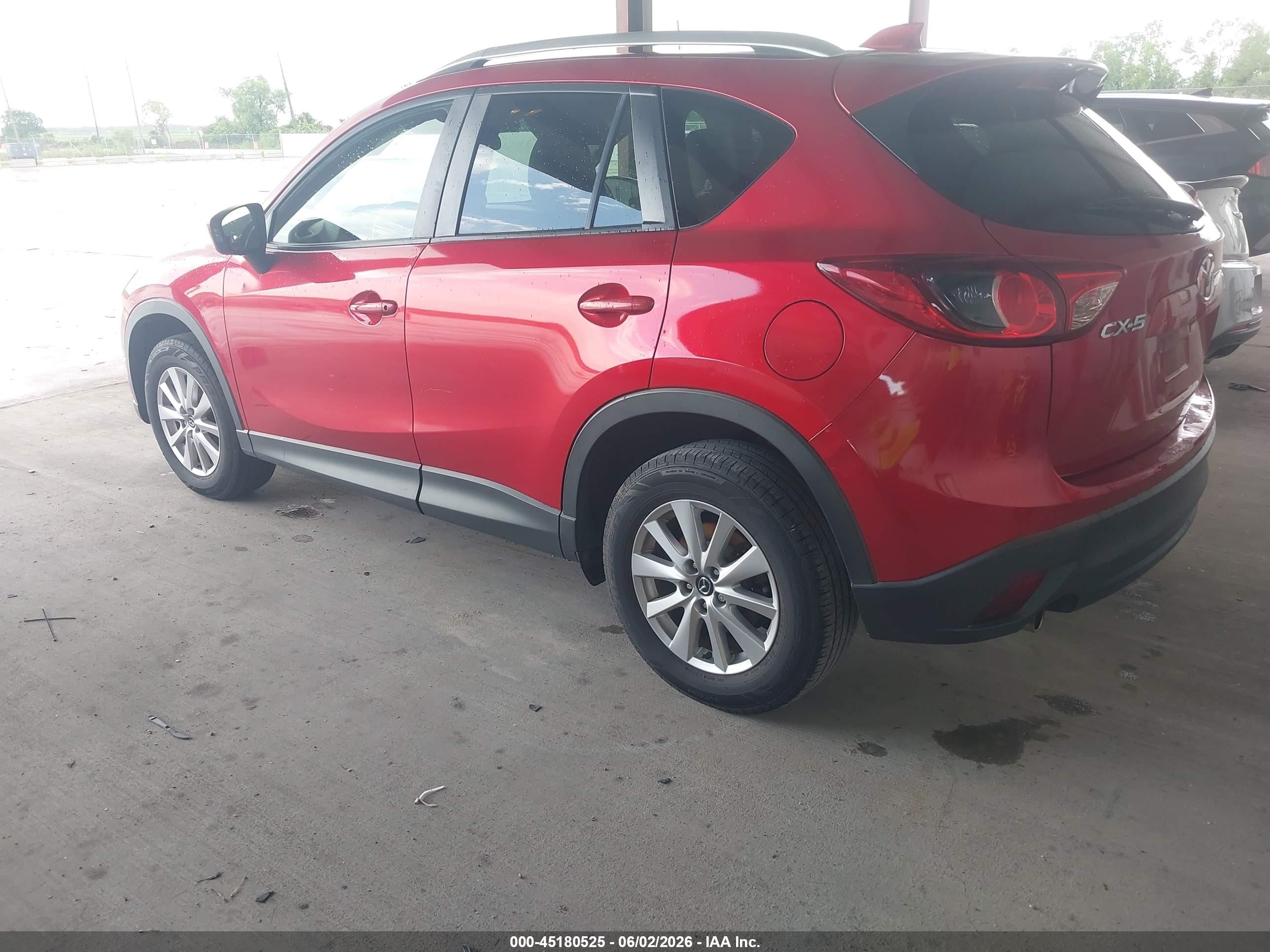2014 Mazda Cx-5 Touring Red vin: JM3KE2CY4E0418213