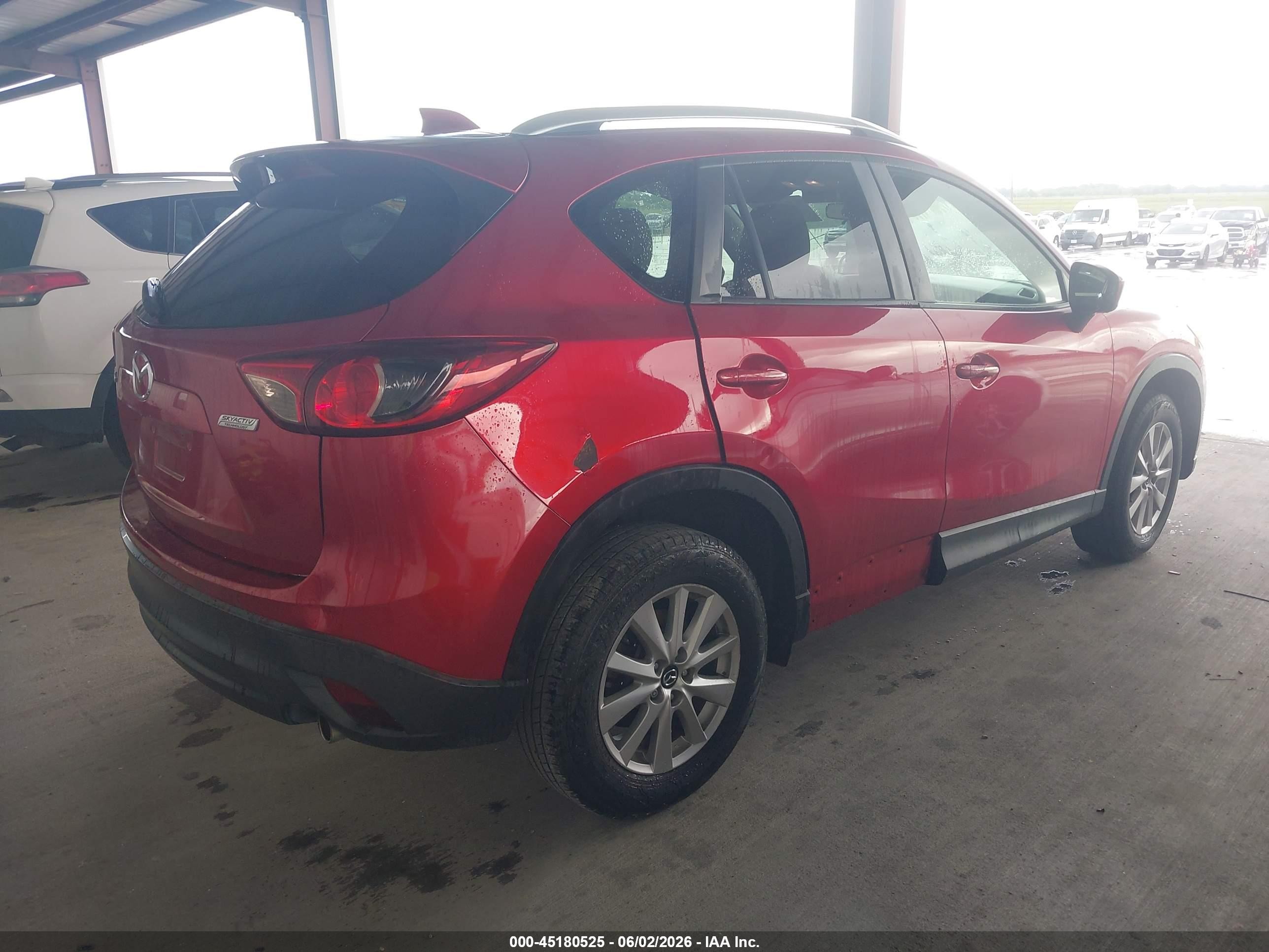 2014 Mazda Cx-5 Touring Red vin: JM3KE2CY4E0418213
