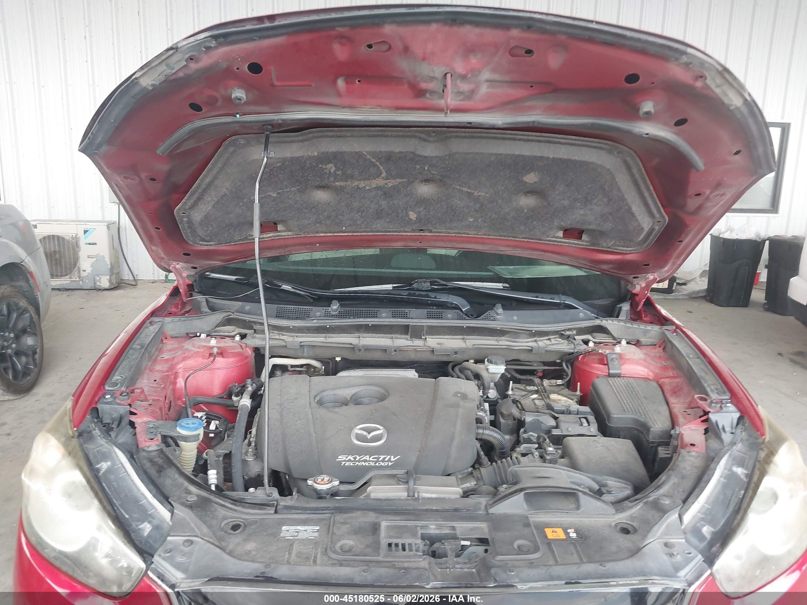 2014 Mazda Cx-5 Touring Red vin: JM3KE2CY4E0418213