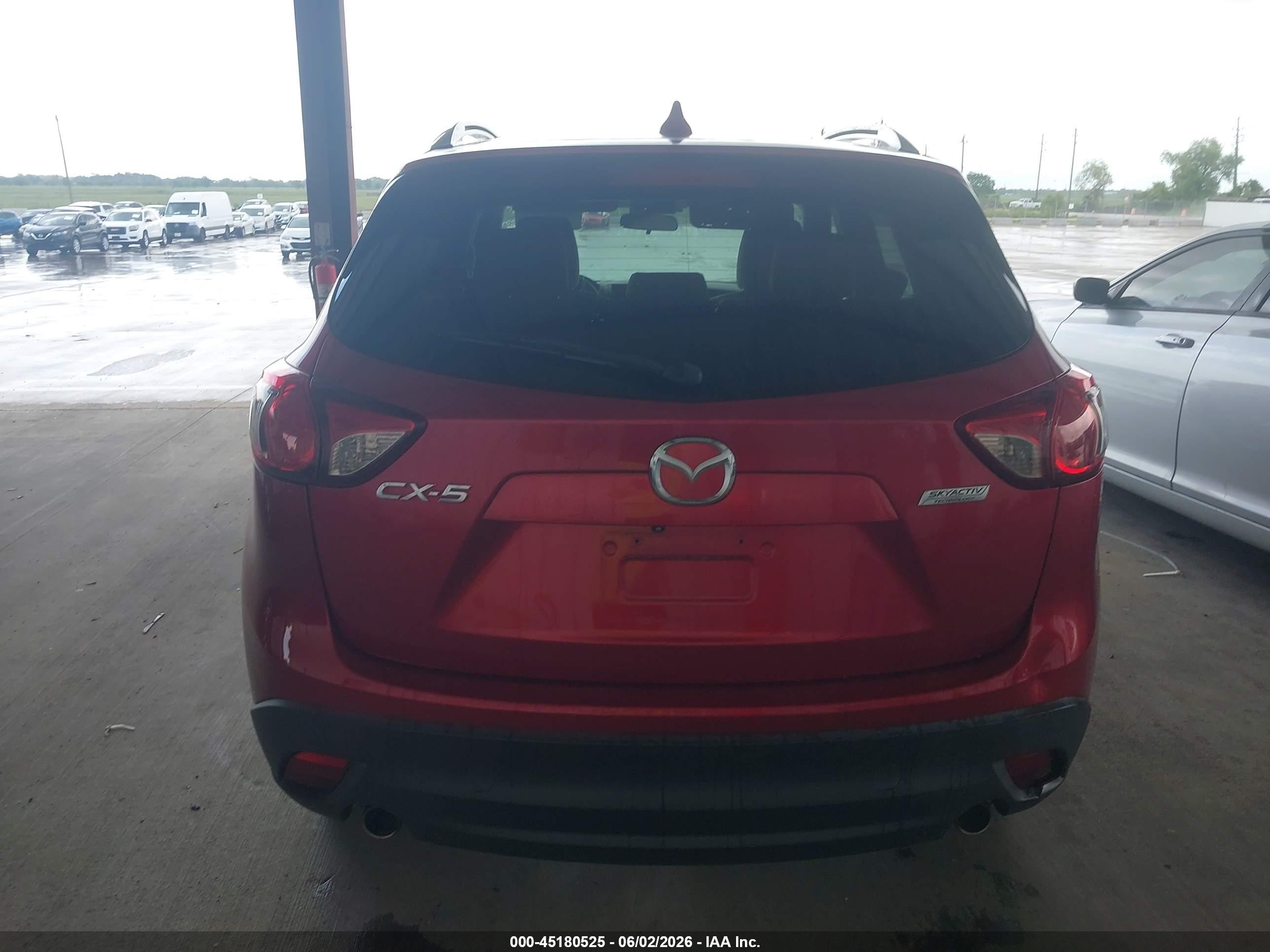 2014 Mazda Cx-5 Touring Red vin: JM3KE2CY4E0418213