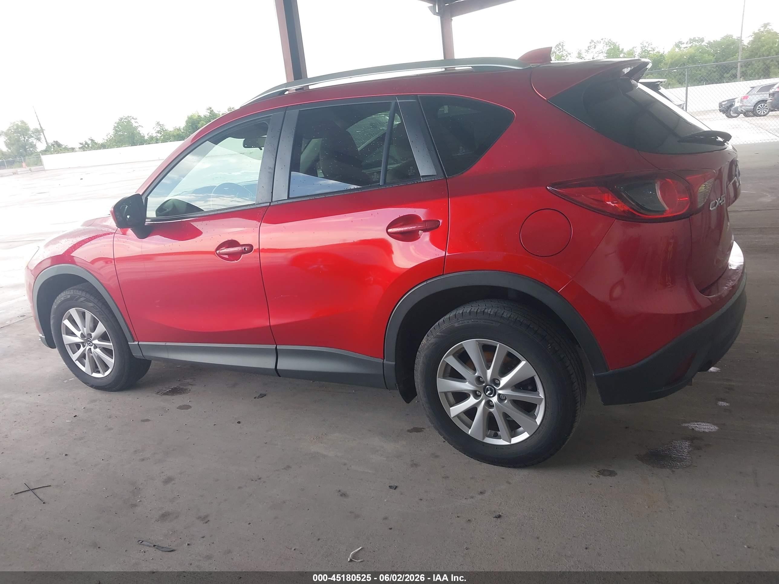 2014 Mazda Cx-5 Touring Red vin: JM3KE2CY4E0418213
