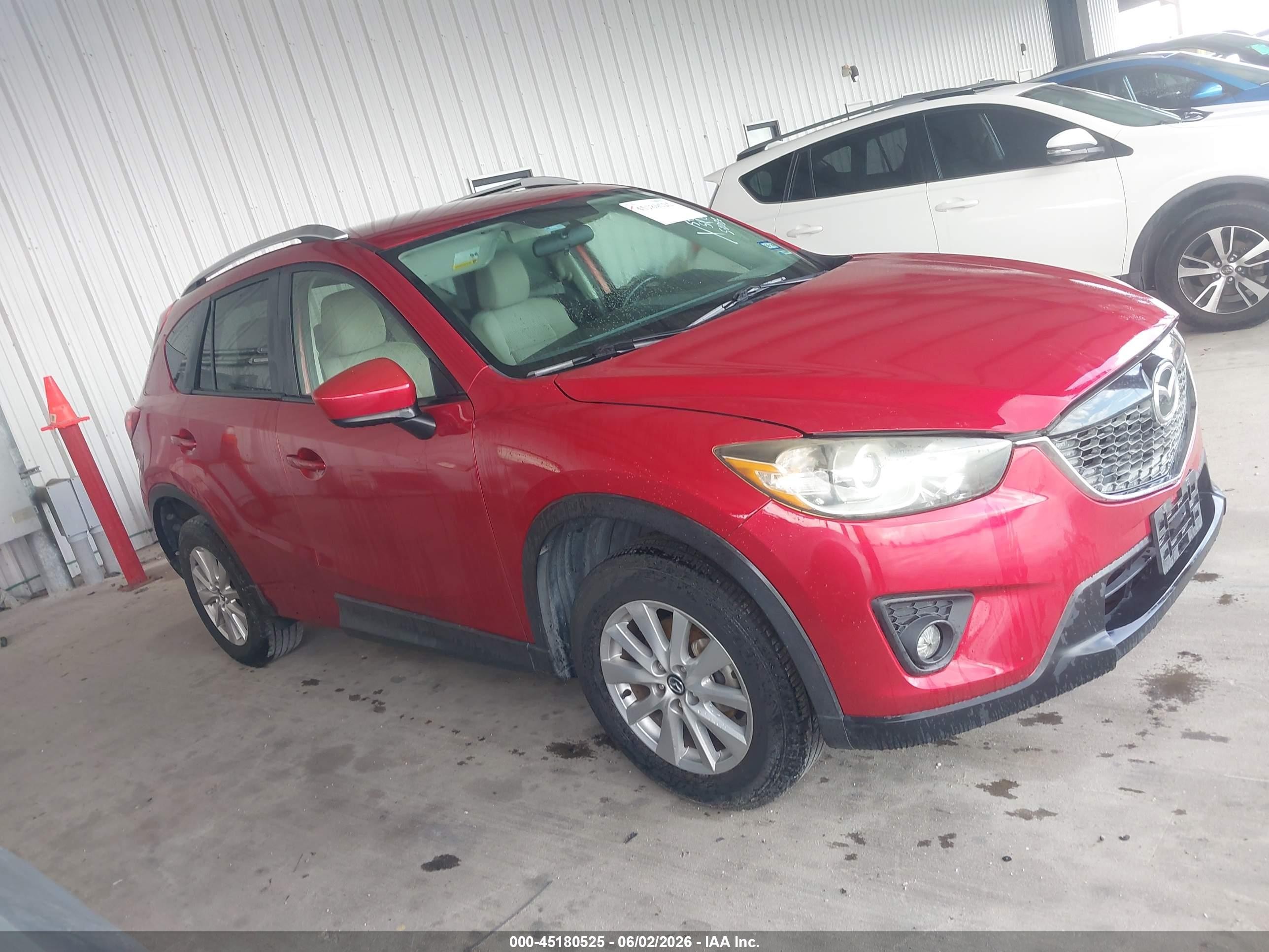 2014 Mazda Cx-5 Touring Red vin: JM3KE2CY4E0418213