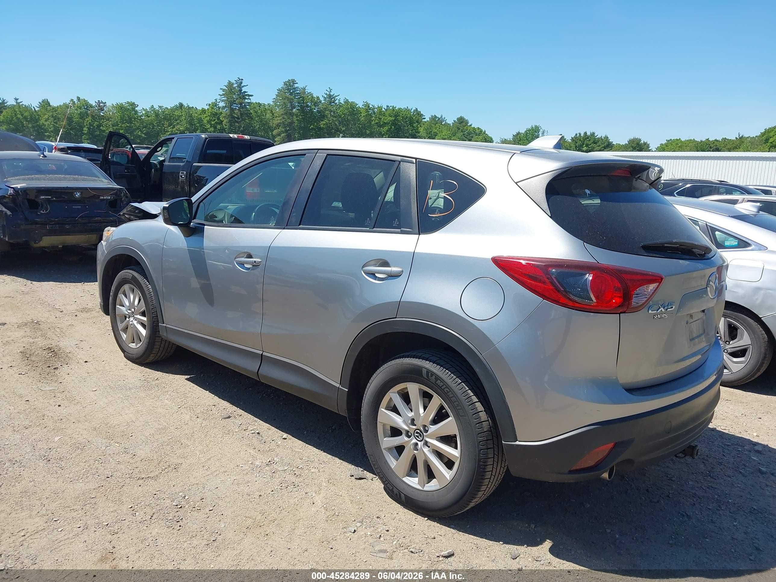 2014 Mazda Cx-5 Touring Silver vin: JM3KE2CY4E0422567
