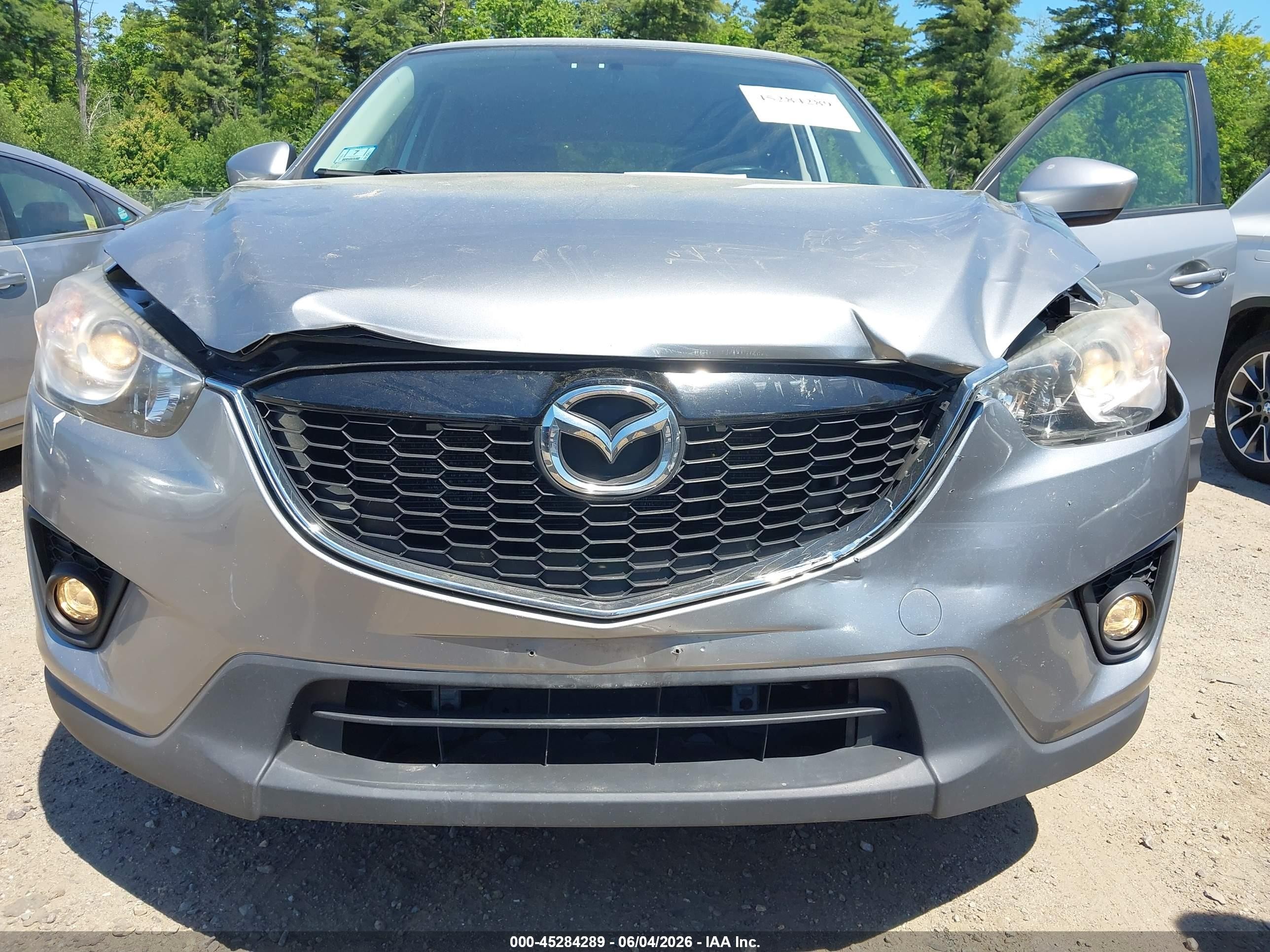 2014 Mazda Cx-5 Touring Silver vin: JM3KE2CY4E0422567