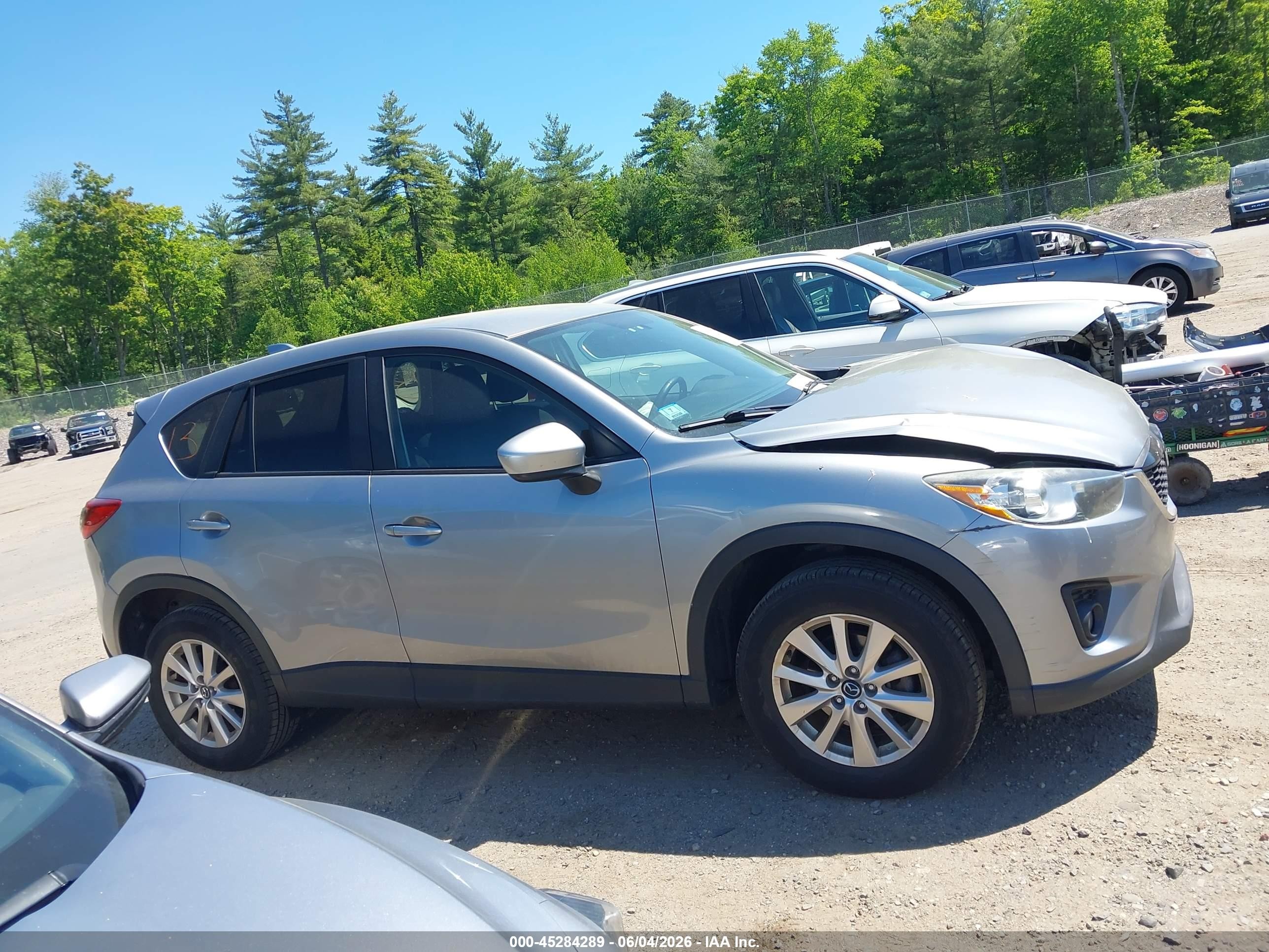 2014 Mazda Cx-5 Touring Silver vin: JM3KE2CY4E0422567