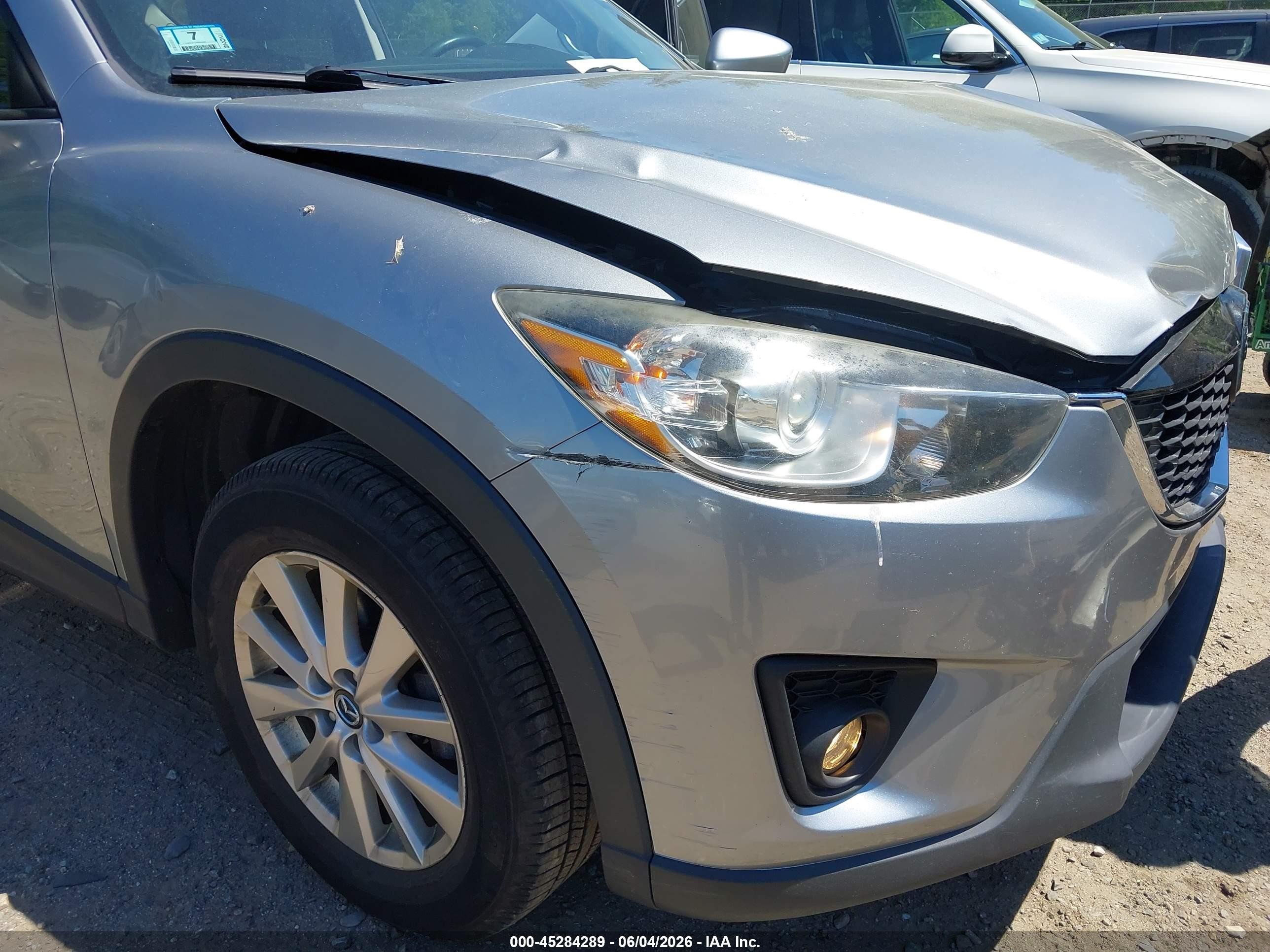 2014 Mazda Cx-5 Touring Silver vin: JM3KE2CY4E0422567