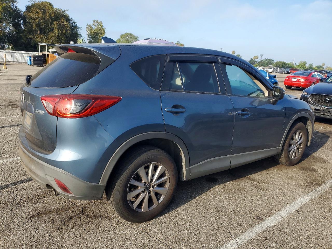 2015 Mazda Cx-5 Touring Blue vin: JM3KE2CY4F0474850