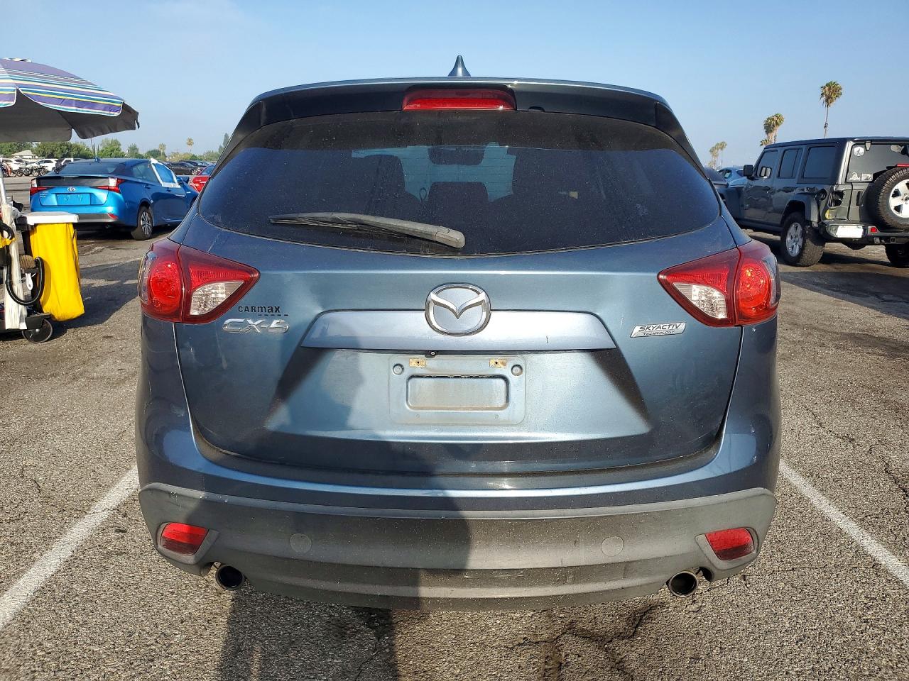 2015 Mazda Cx-5 Touring Blue vin: JM3KE2CY4F0474850