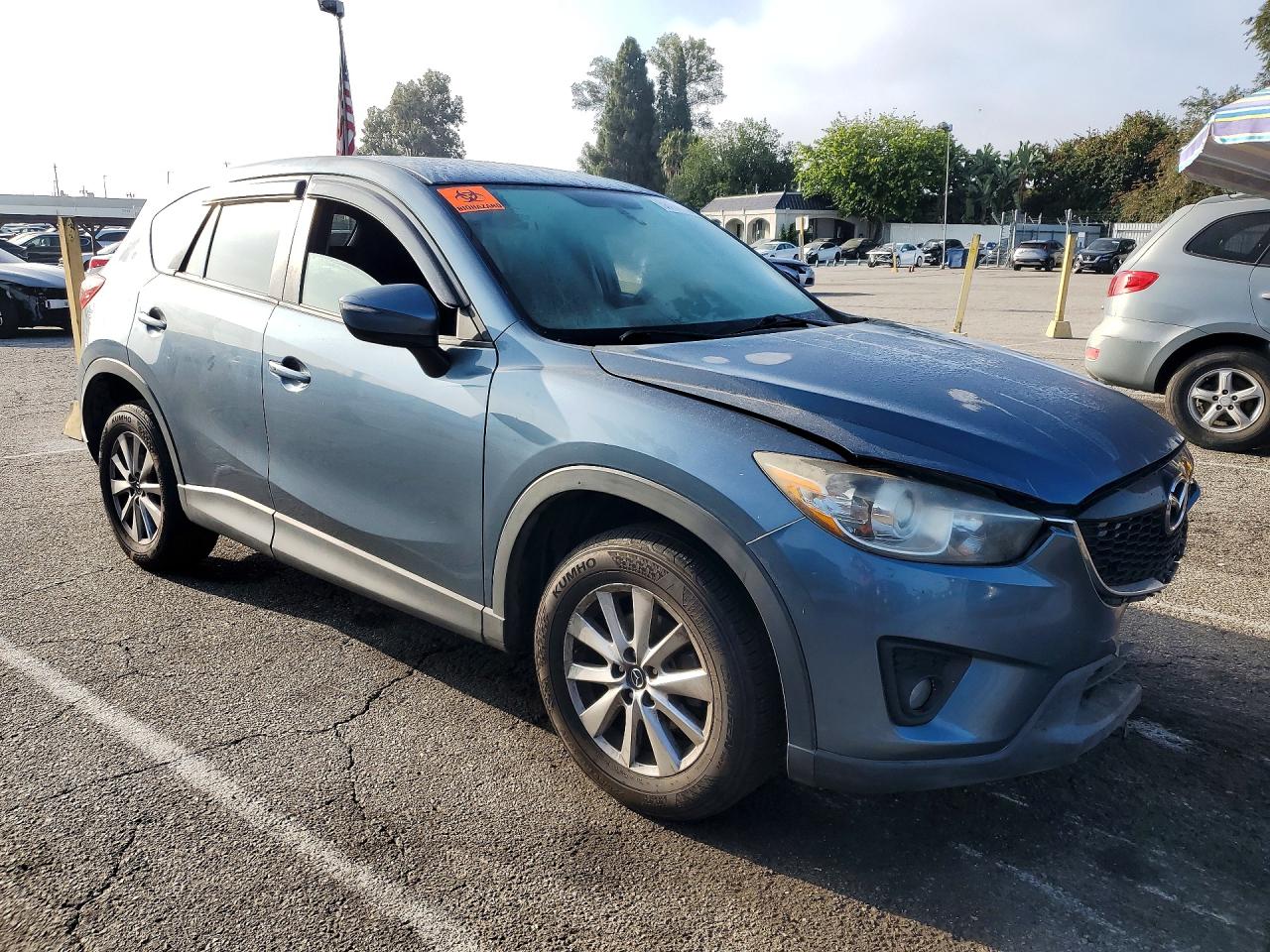2015 Mazda Cx-5 Touring Blue vin: JM3KE2CY4F0474850