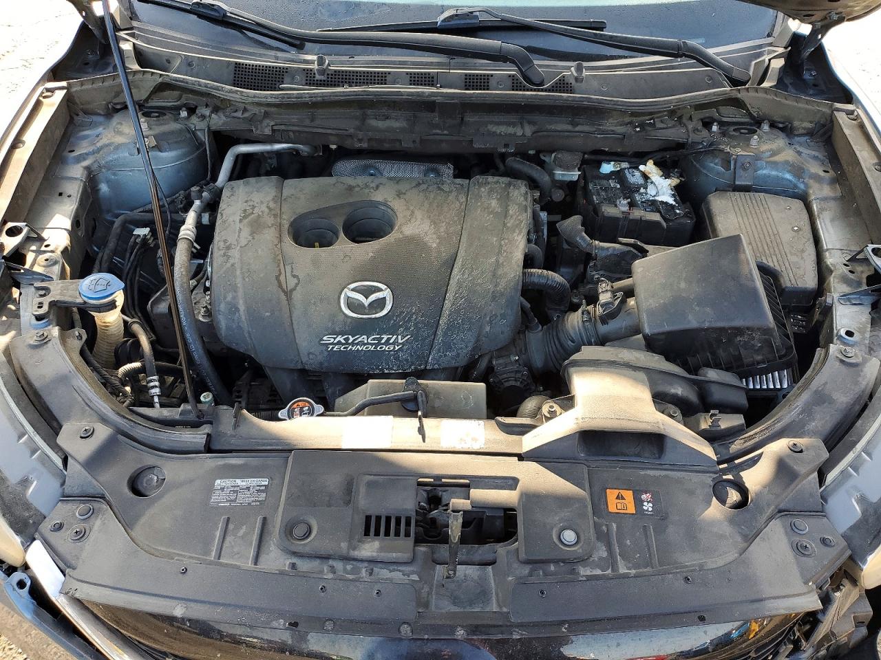 2015 Mazda Cx-5 Touring Blue vin: JM3KE2CY4F0474850
