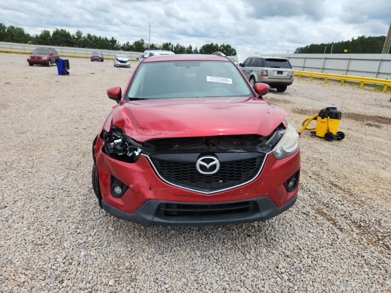 2015 Mazda Cx-5 Touring Red vin: JM3KE2CY4F0493365