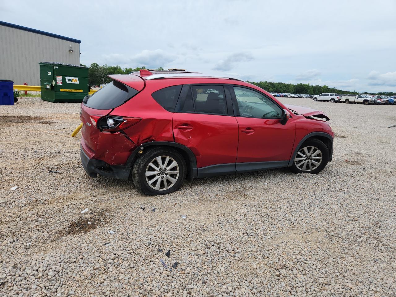 2015 Mazda Cx-5 Touring Red vin: JM3KE2CY4F0493365