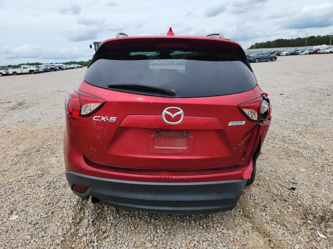 2015 Mazda Cx-5 Touring Red vin: JM3KE2CY4F0493365