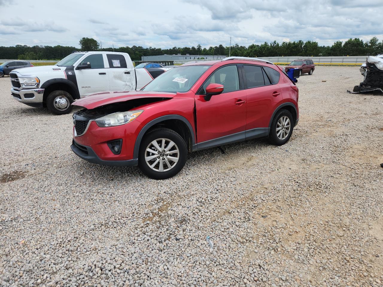 2015 Mazda Cx-5 Touring Red vin: JM3KE2CY4F0493365