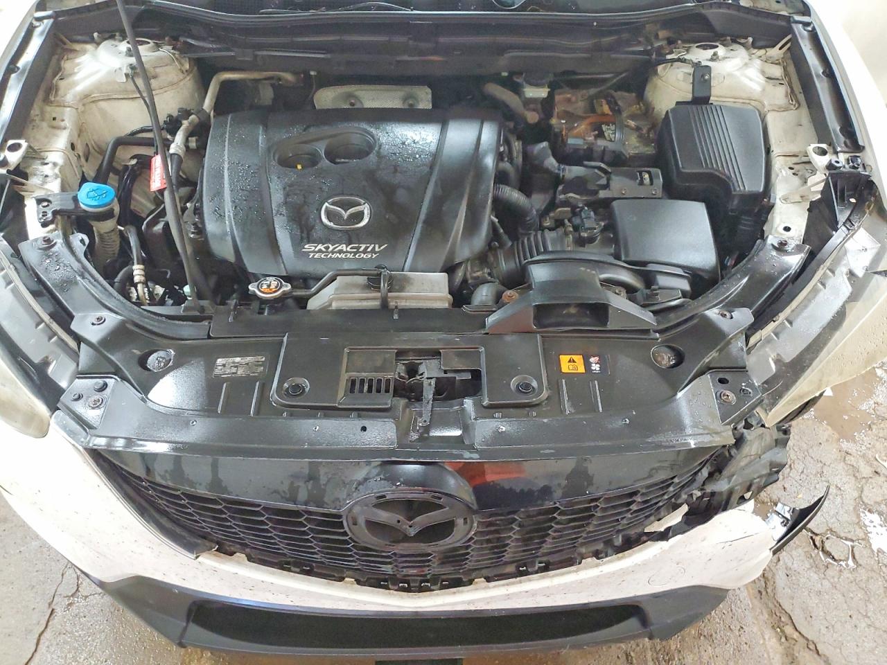 2014 Mazda Cx-5 Touring White vin: JM3KE2CY5E0328312