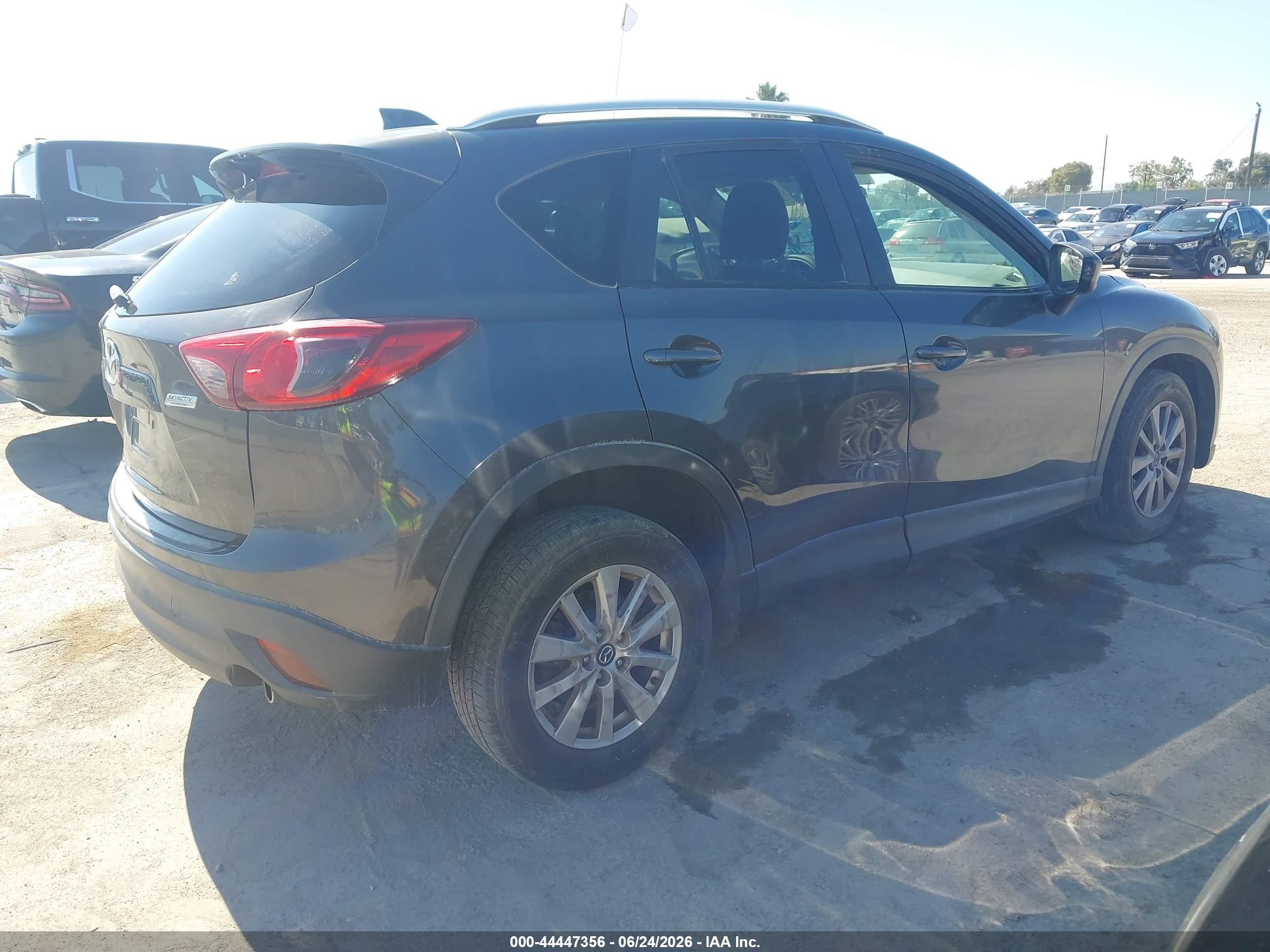 2014 Mazda Cx-5 Touring Gray vin: JM3KE2CY5E0332991