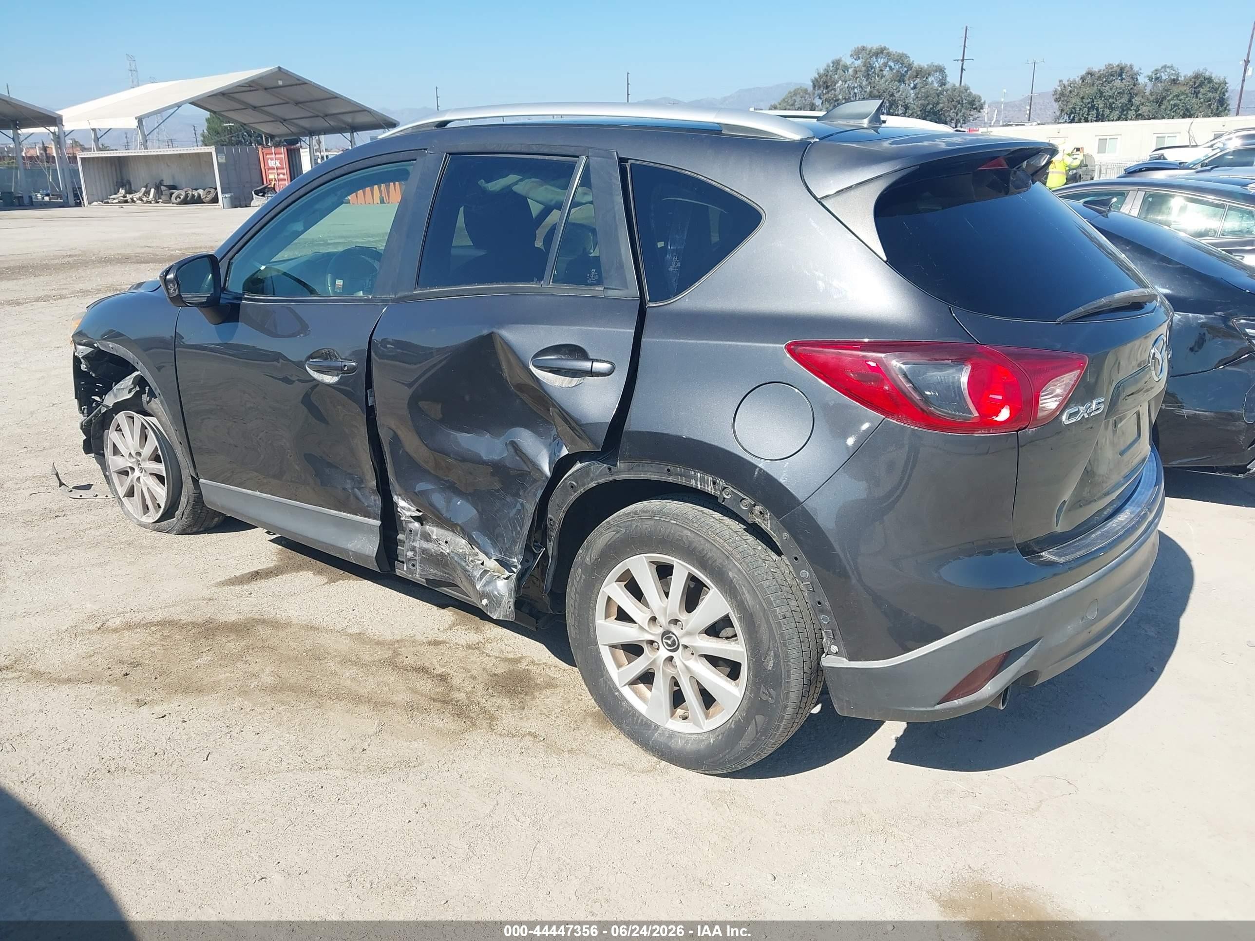 2014 Mazda Cx-5 Touring Gray vin: JM3KE2CY5E0332991