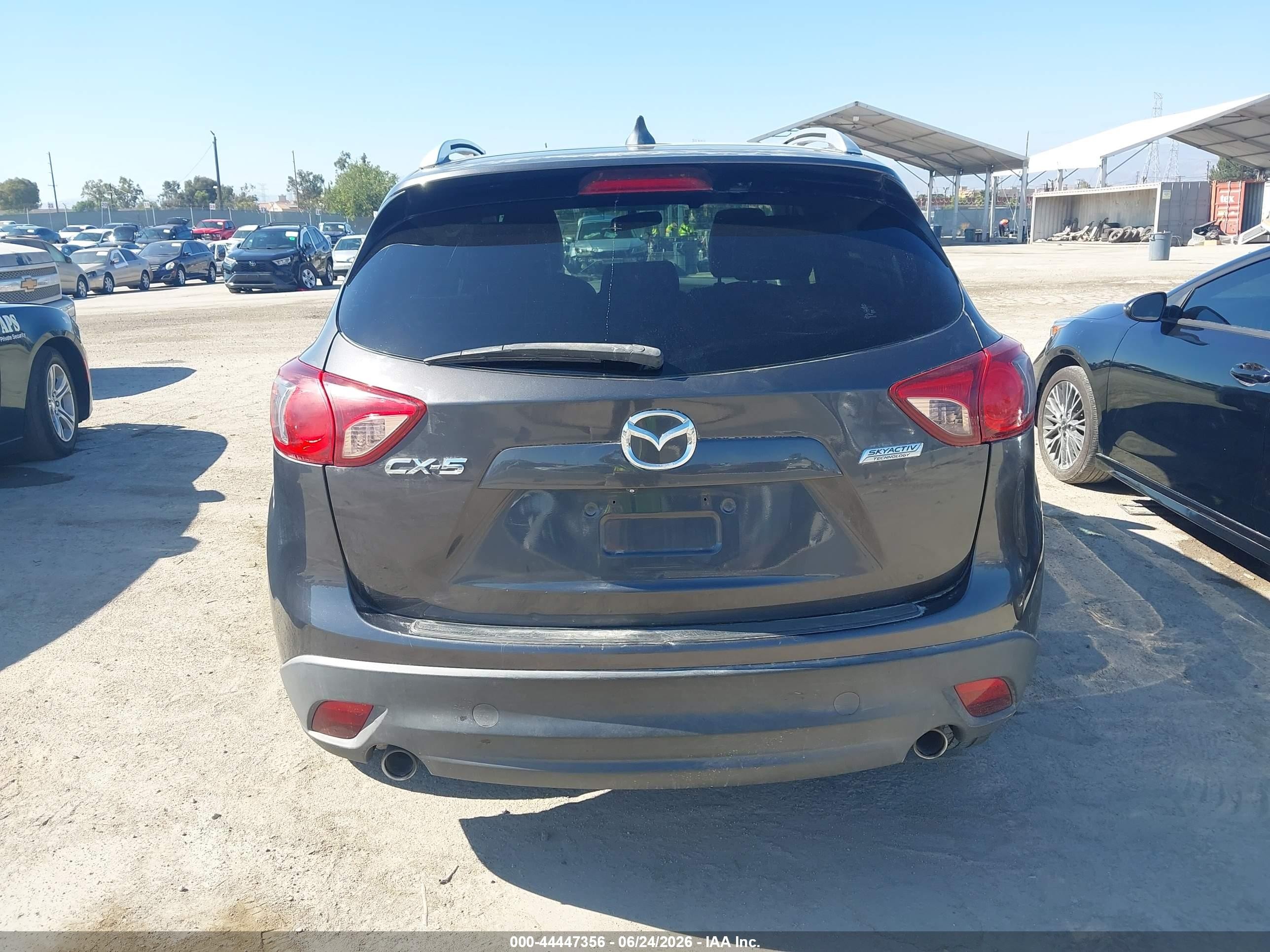 2014 Mazda Cx-5 Touring Gray vin: JM3KE2CY5E0332991