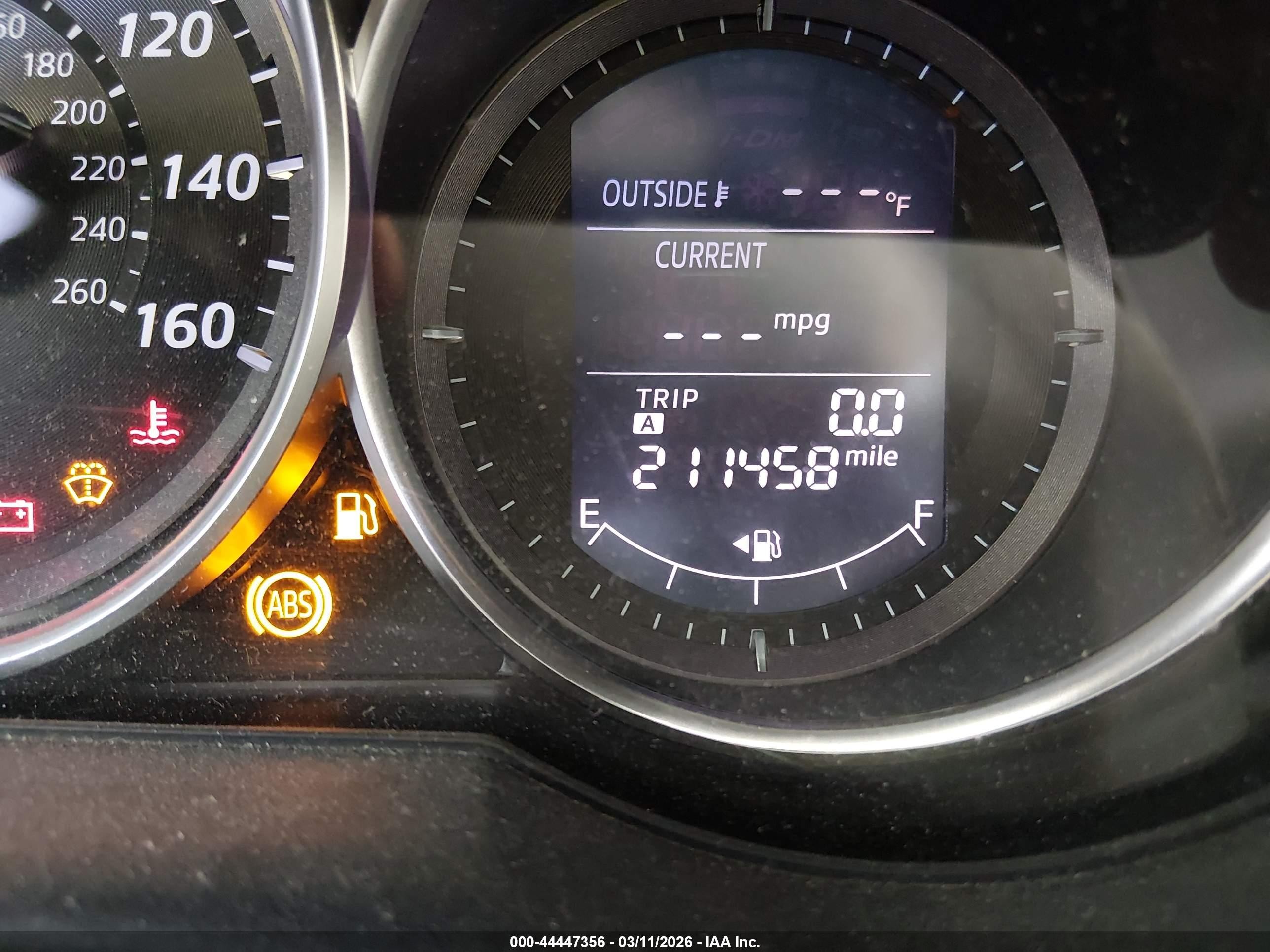 2014 Mazda Cx-5 Touring Gray vin: JM3KE2CY5E0332991