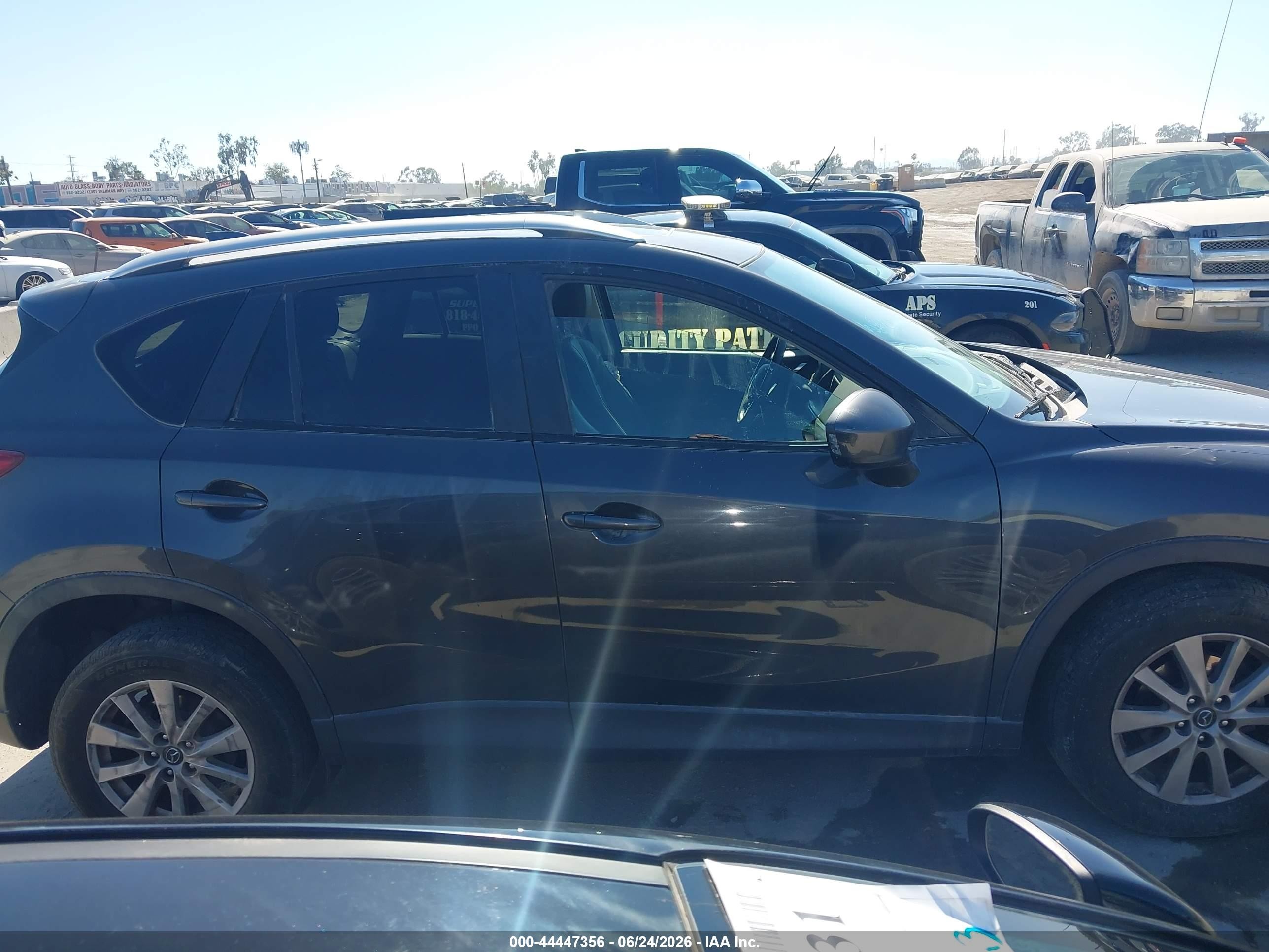2014 Mazda Cx-5 Touring Gray vin: JM3KE2CY5E0332991