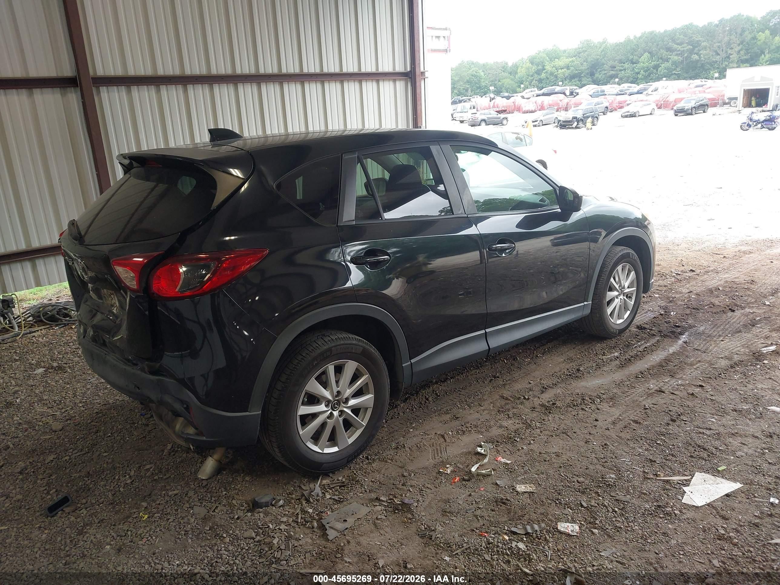 2014 Mazda Cx-5 Touring Black vin: JM3KE2CY5E0415966