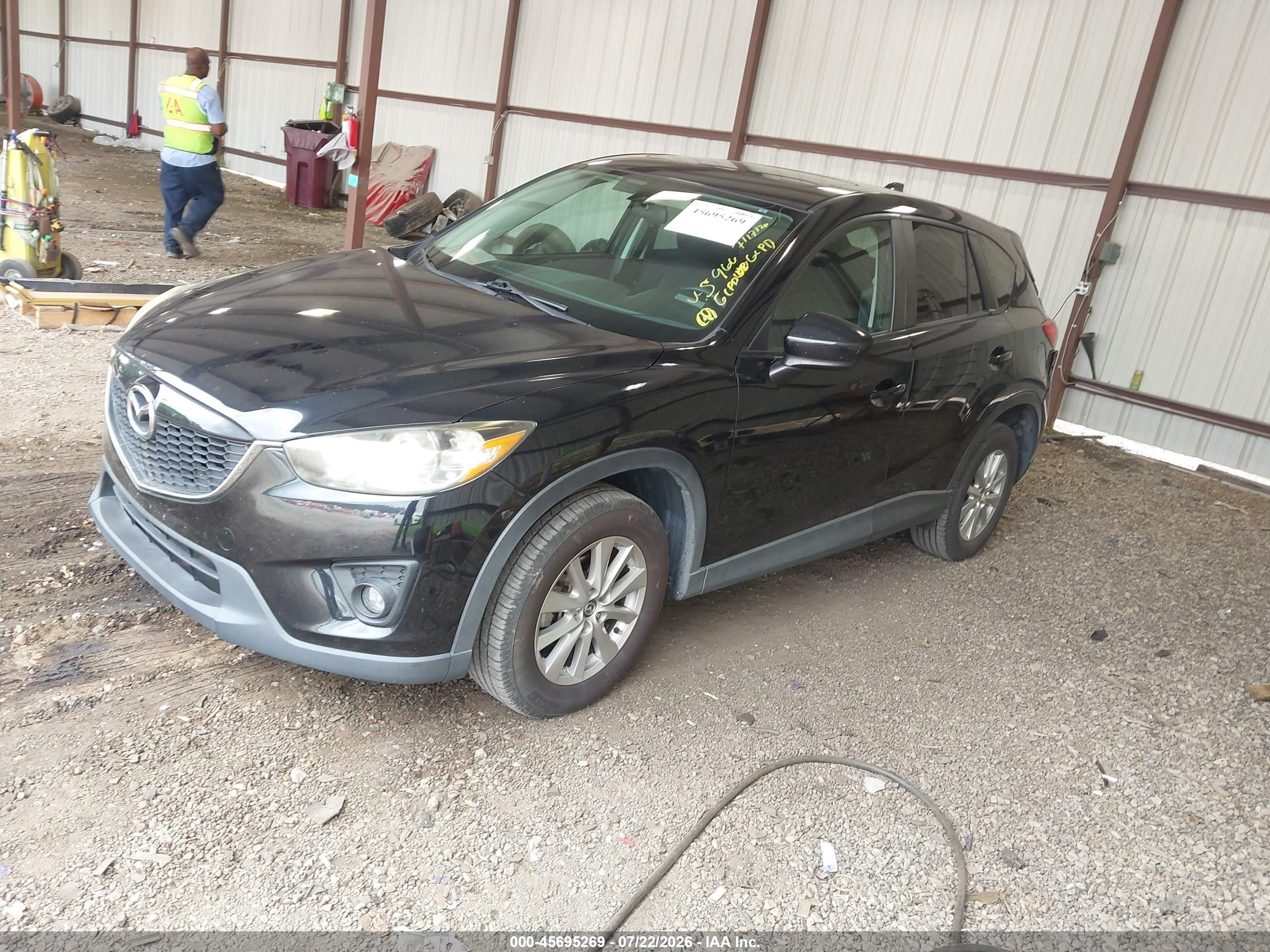 2014 Mazda Cx-5 Touring Black vin: JM3KE2CY5E0415966
