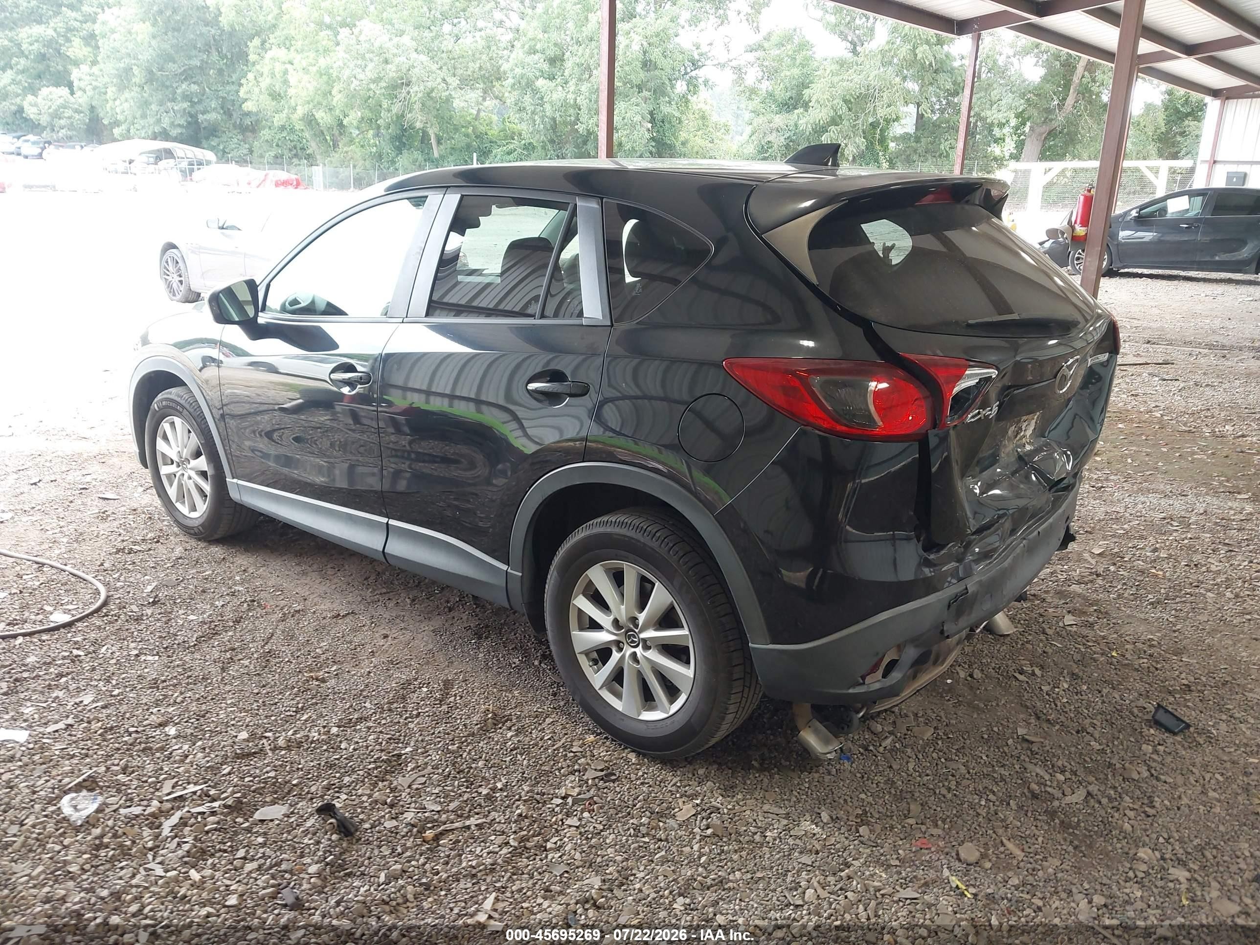 2014 Mazda Cx-5 Touring Black vin: JM3KE2CY5E0415966