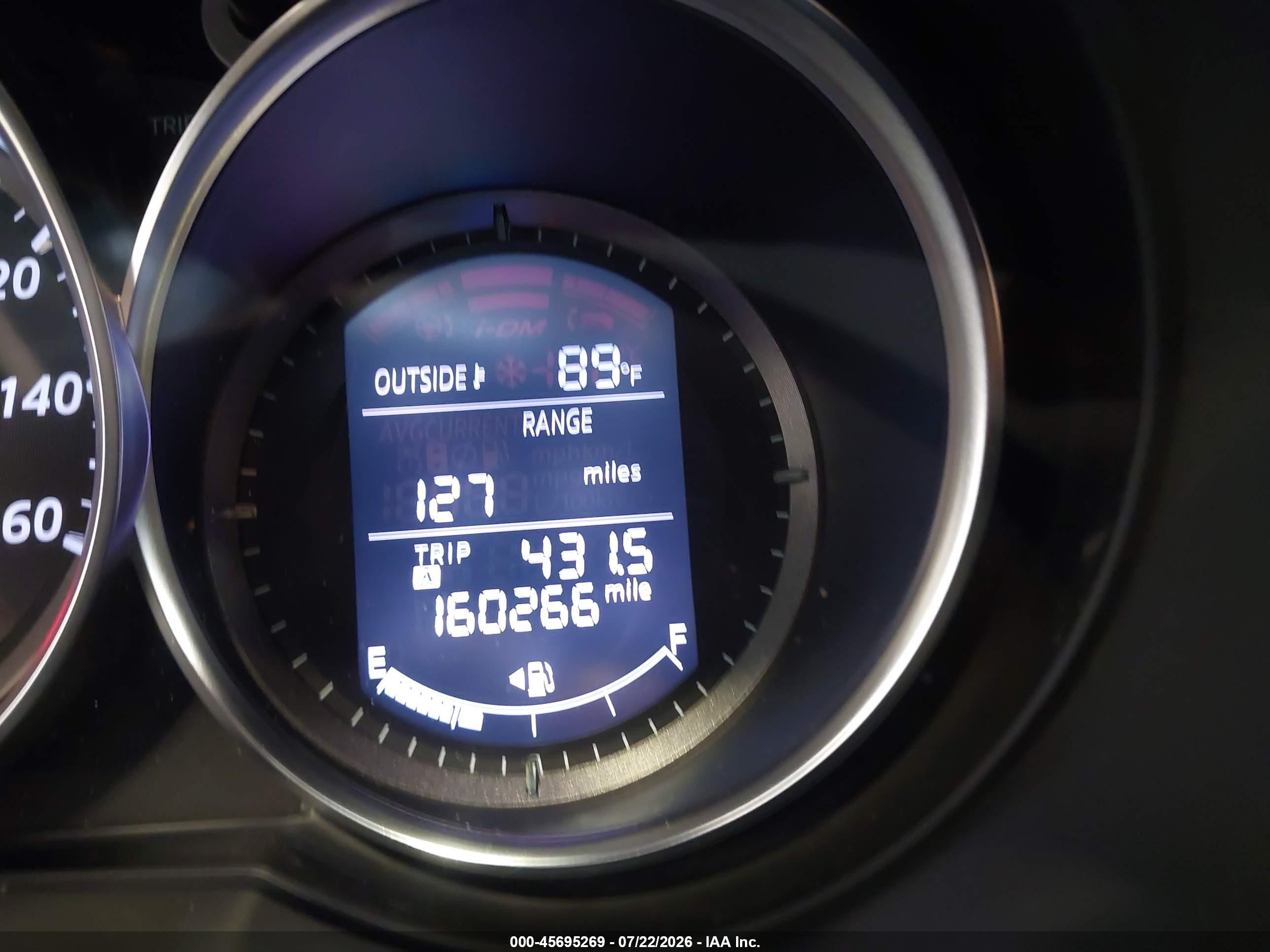 2014 Mazda Cx-5 Touring Black vin: JM3KE2CY5E0415966