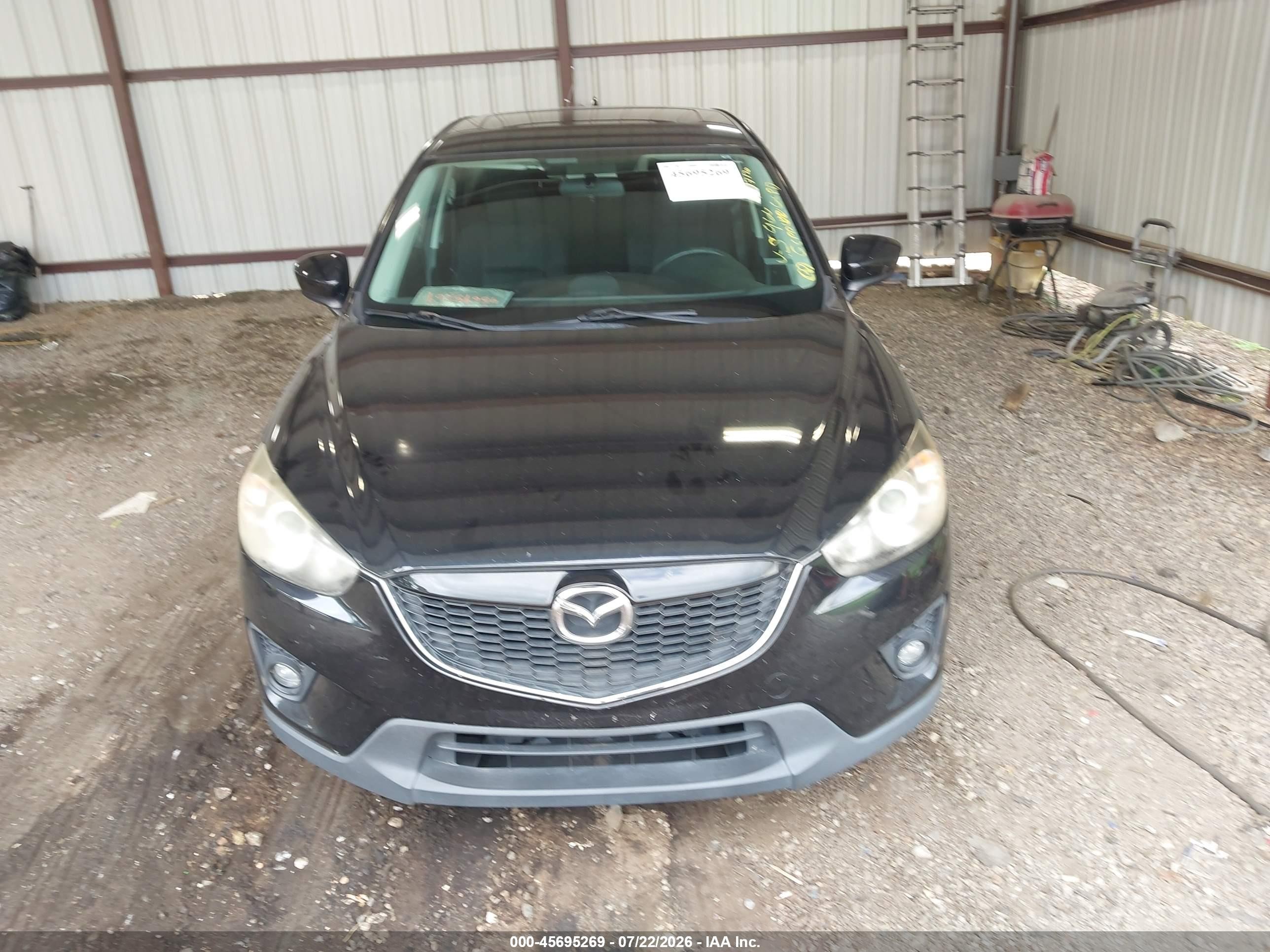 2014 Mazda Cx-5 Touring Black vin: JM3KE2CY5E0415966