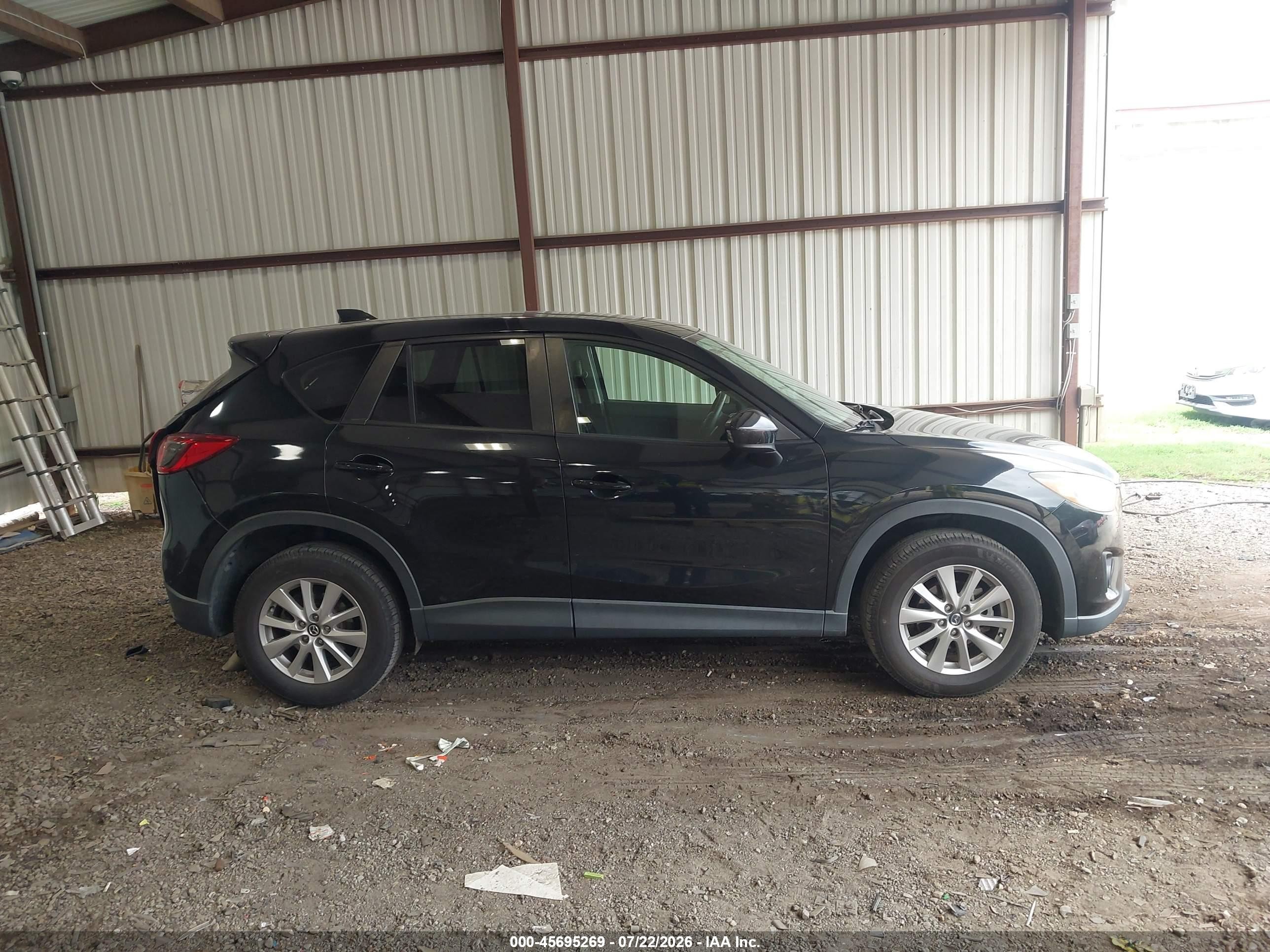 2014 Mazda Cx-5 Touring Black vin: JM3KE2CY5E0415966