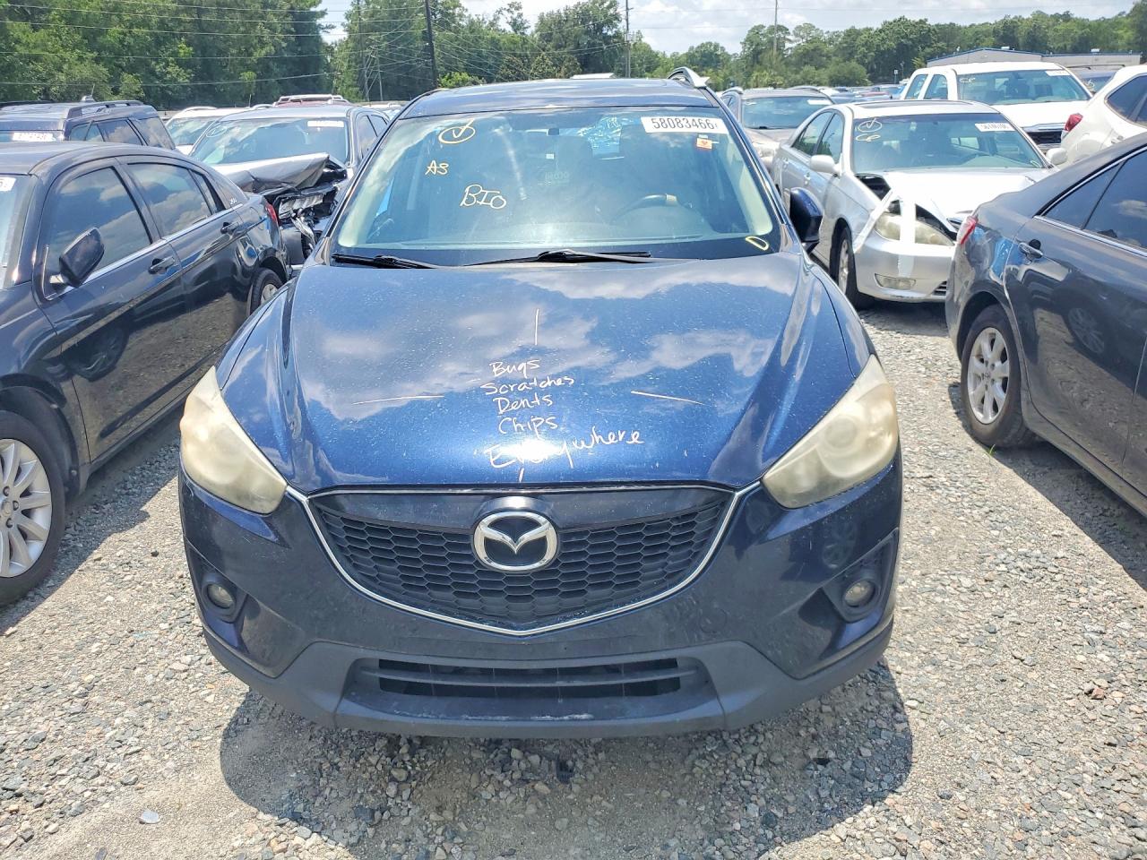 2014 Mazda Cx-5 Touring Blue vin: JM3KE2CY5E0416129