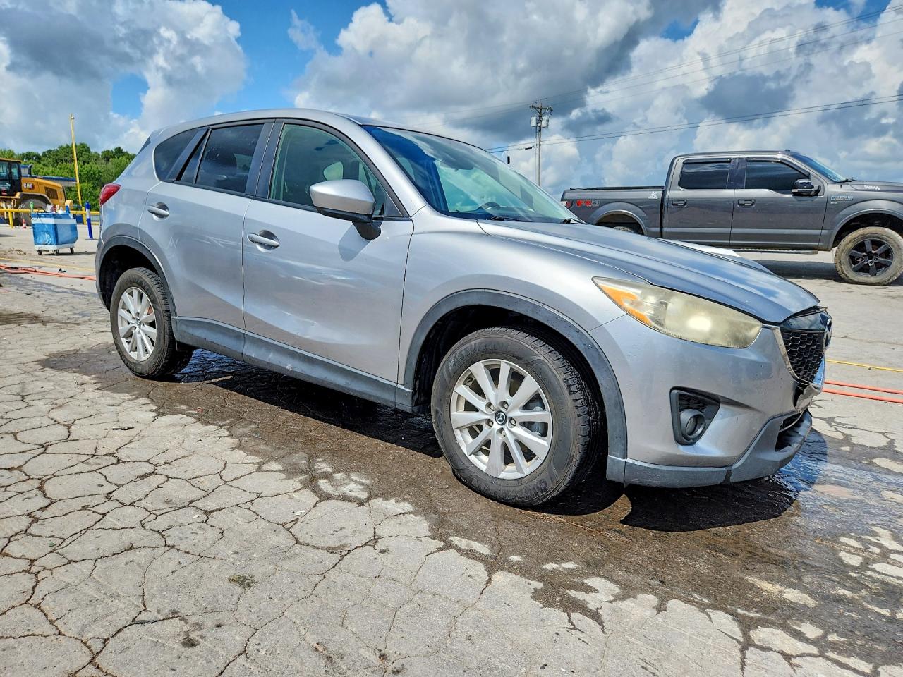 2014 Mazda Cx-5 Touring Silver vin: JM3KE2CY5E0425316