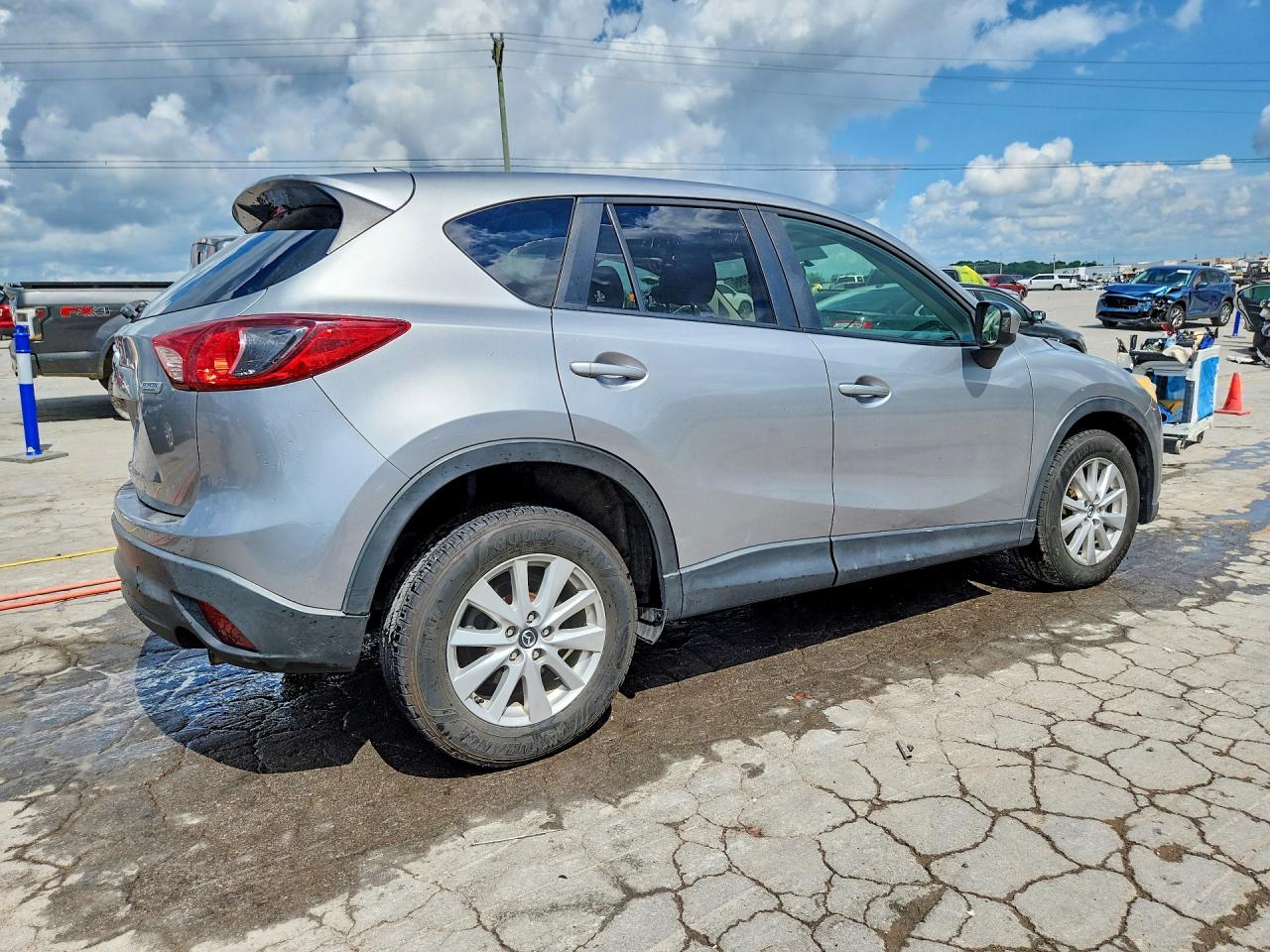 2014 Mazda Cx-5 Touring Silver vin: JM3KE2CY5E0425316