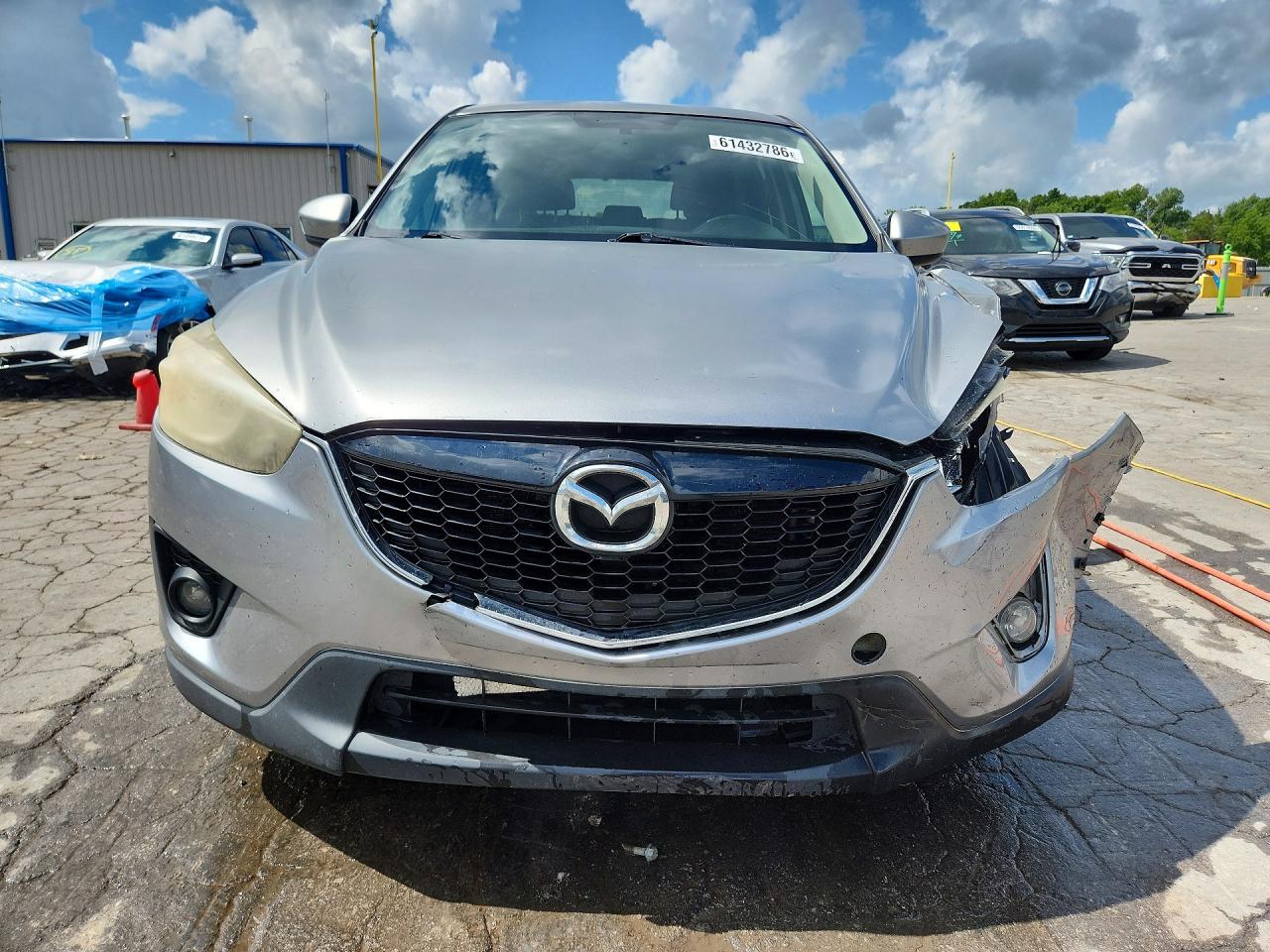 2014 Mazda Cx-5 Touring Silver vin: JM3KE2CY5E0425316