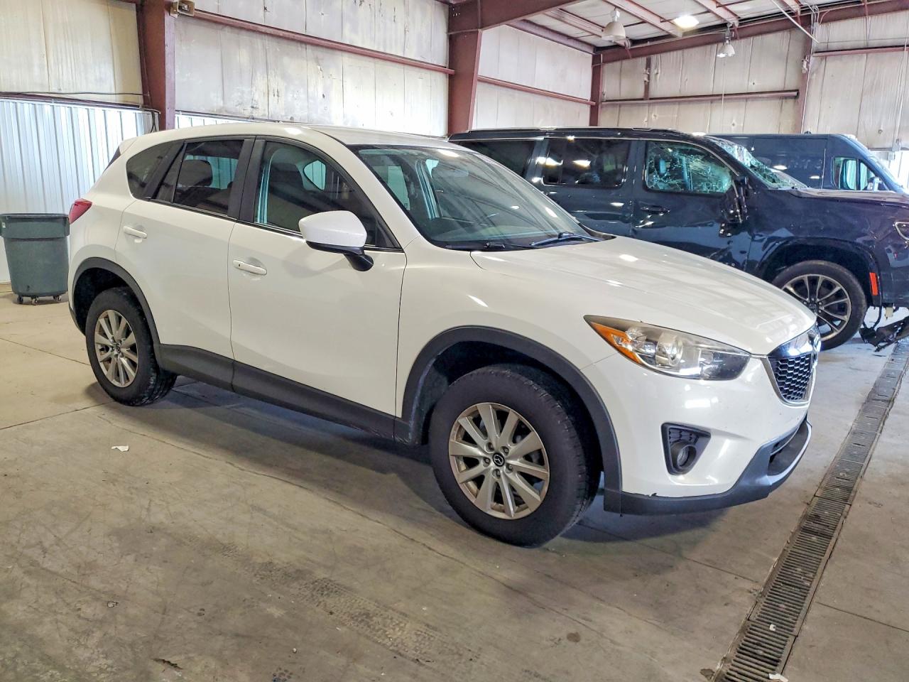 2015 Mazda Cx-5 Touring White vin: JM3KE2CY5F0441811