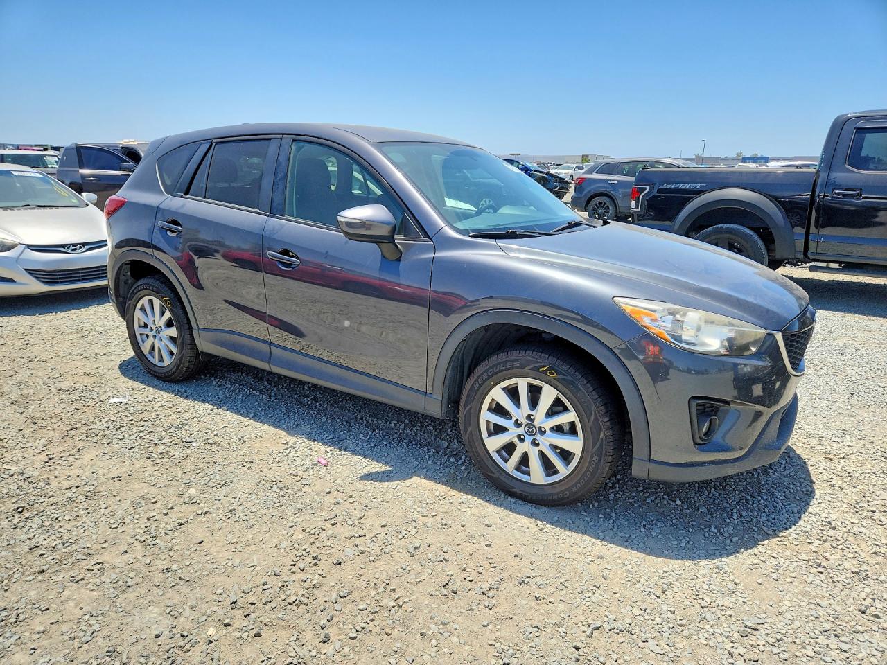 2015 Mazda Cx-5 Touring Gray vin: JM3KE2CY5F0467759
